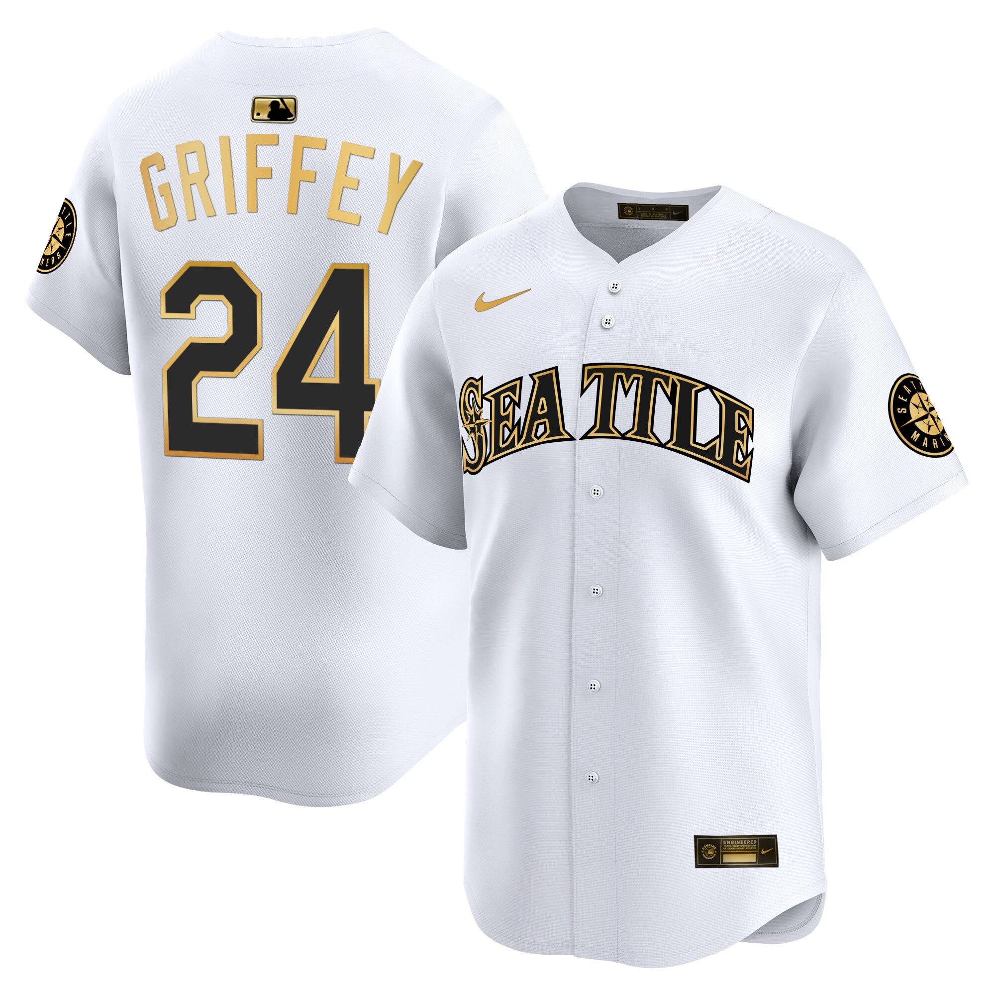 Men's Seattle Mariners 2025 Vapor Premier Limited Jersey V2 - All Stitched