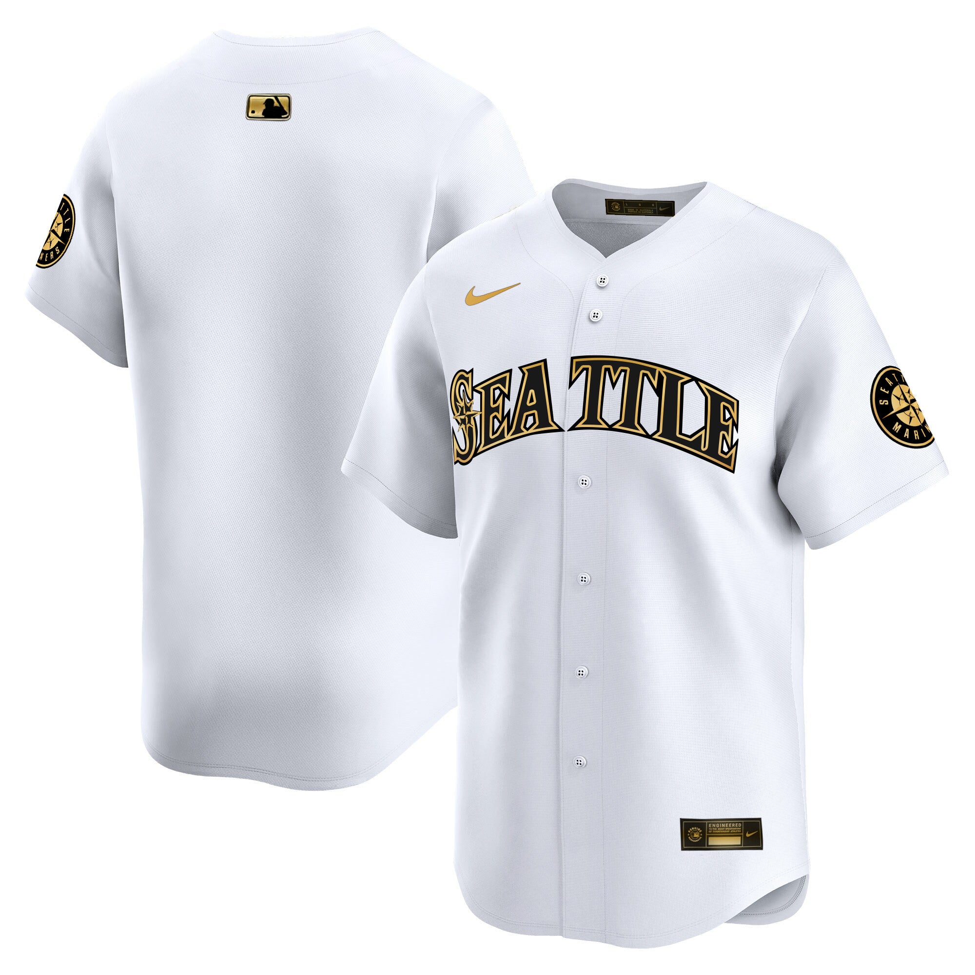 Men's Seattle Mariners 2025 Vapor Premier Limited Jersey V2 - All Stitched