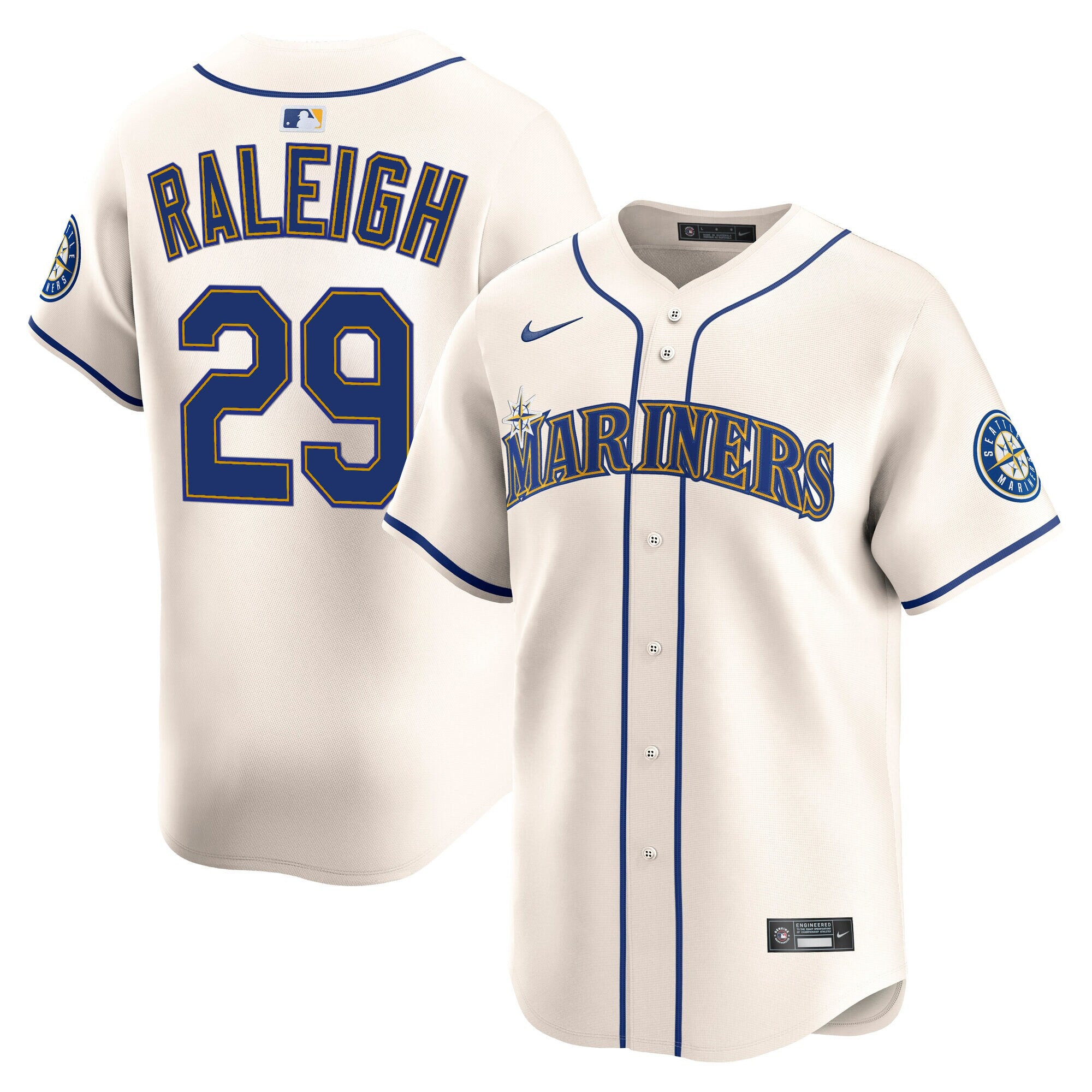 Men's Seattle Mariners 2025 Vapor Premier Limited Jersey V2 - All Stitched