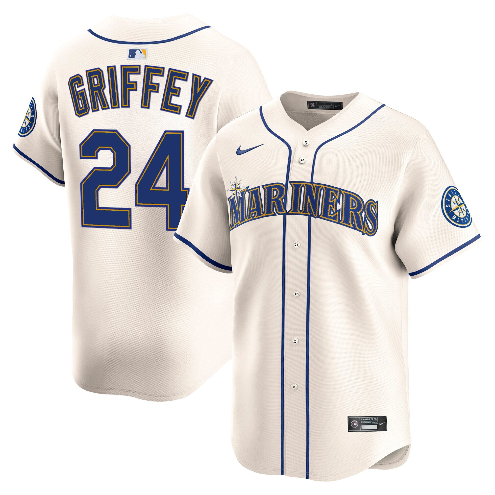 Men's Seattle Mariners 2025 Vapor Premier Limited Jersey V2 - All Stitched