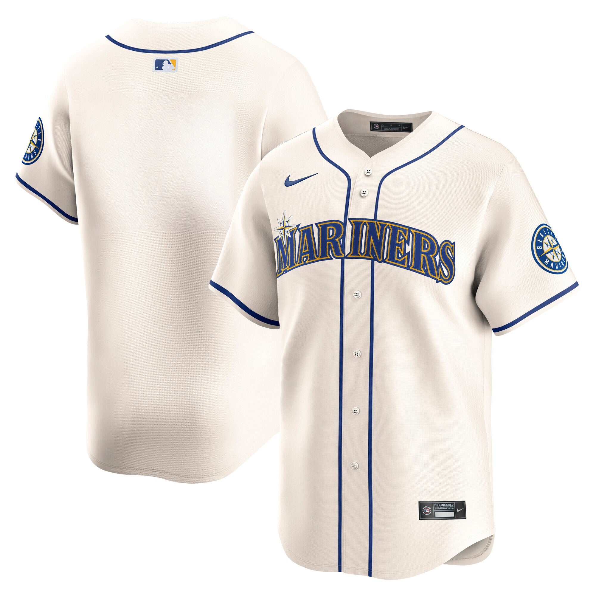 Men's Seattle Mariners 2025 Vapor Premier Limited Jersey V2 - All Stitched