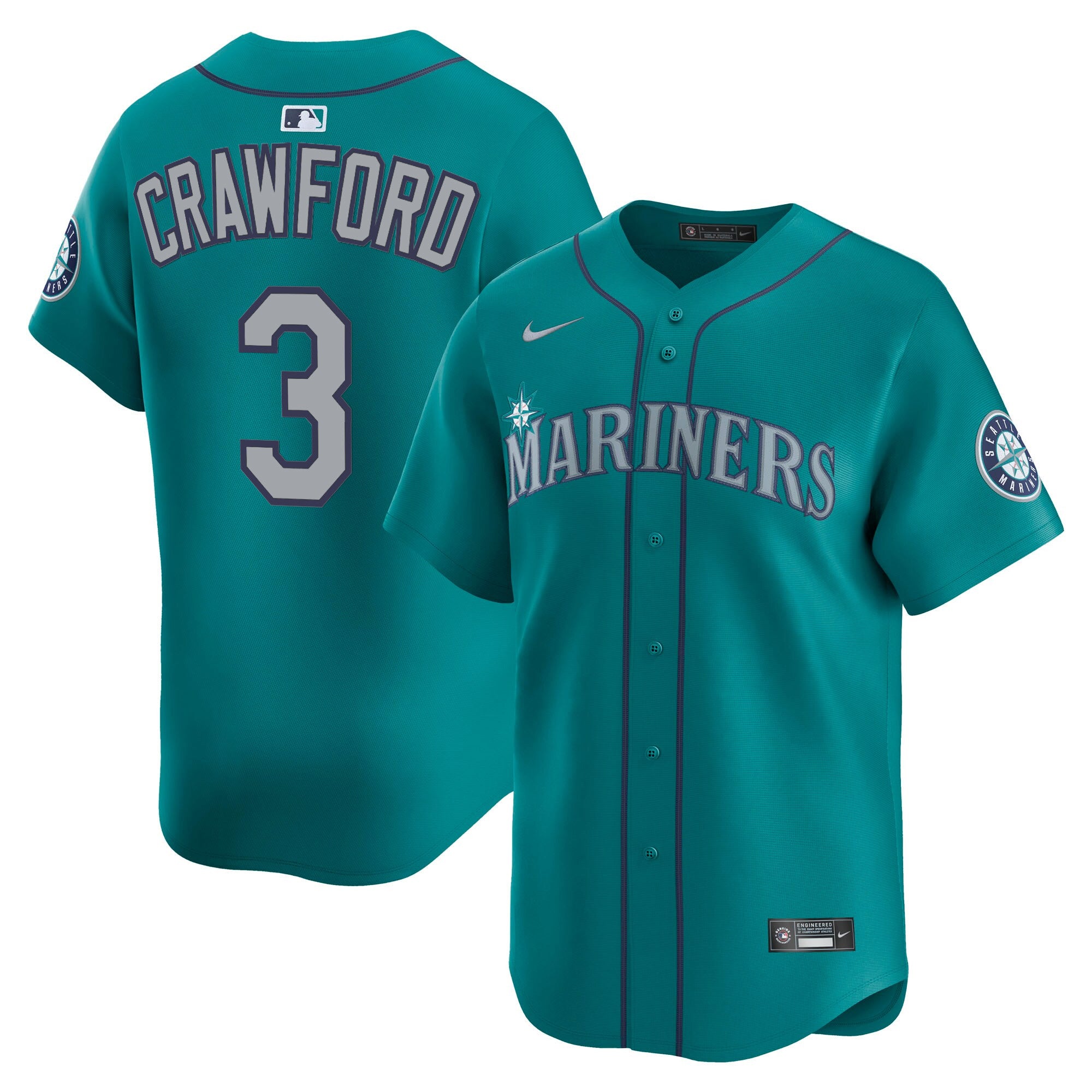 Men's Seattle Mariners 2025 Vapor Premier Limited Jersey V2 - All Stitched