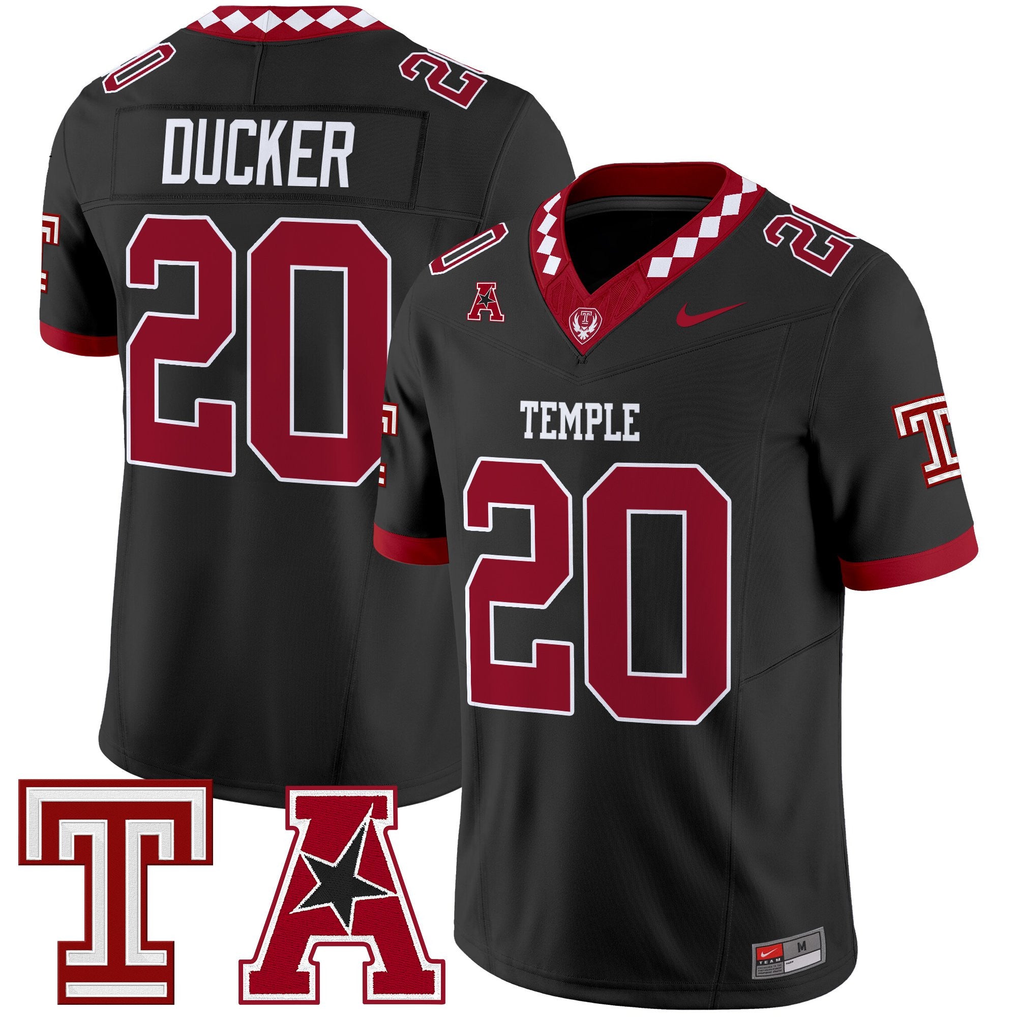 Men's Temple Owls 2025 Vapor Limited Jersey - All Stitched