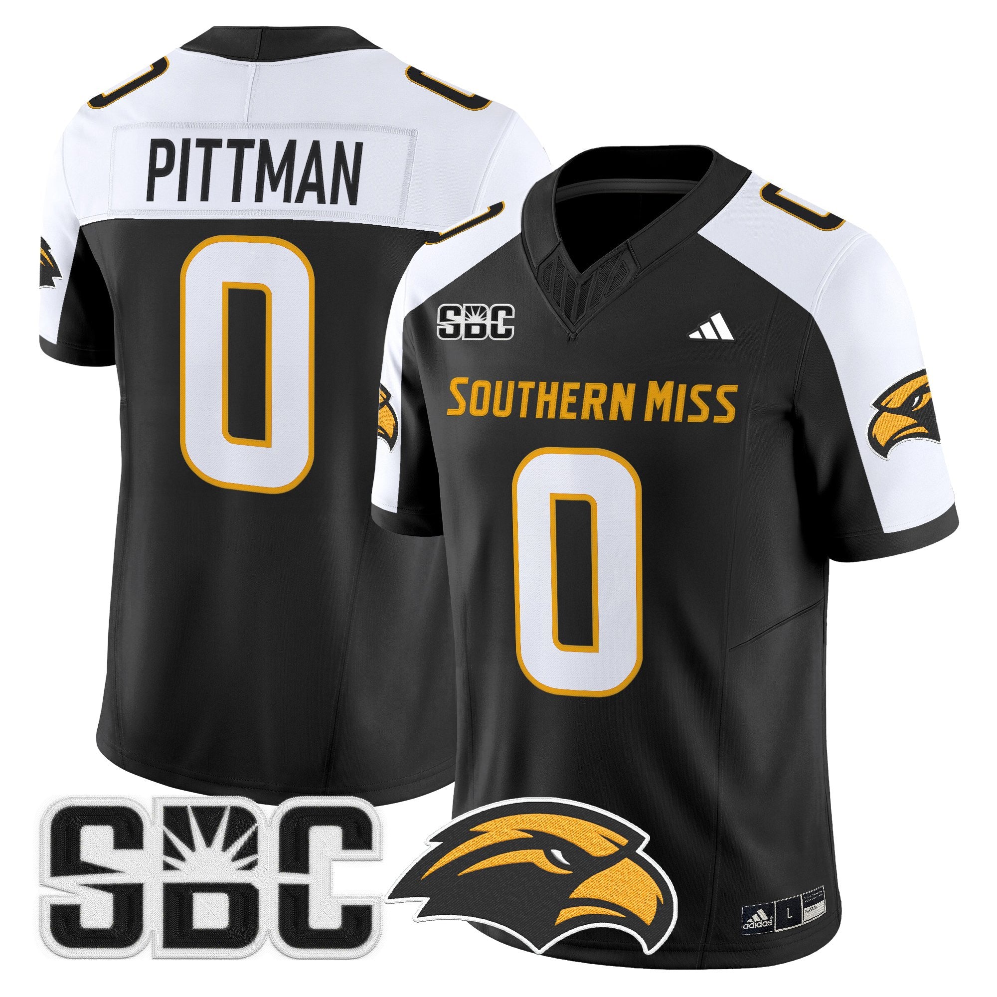 Men's Southern Miss Golden Eagles 2025 Vapor Limited Jersey - All Stitched