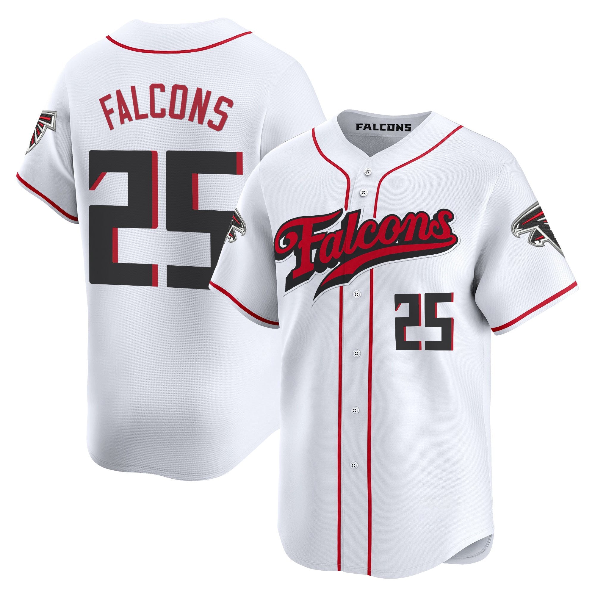 Men's Atlanta Falcons 2025 Vapor Limited Baseball Jersey - All Stitched
