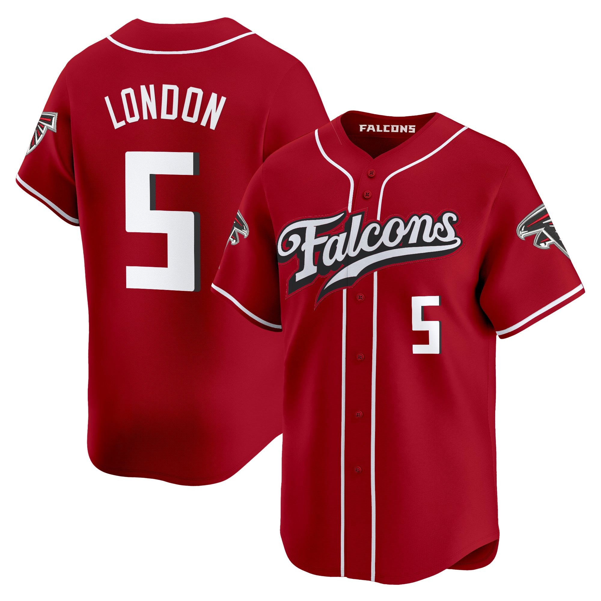Men's Atlanta Falcons 2025 Vapor Limited Baseball Jersey - All Stitched
