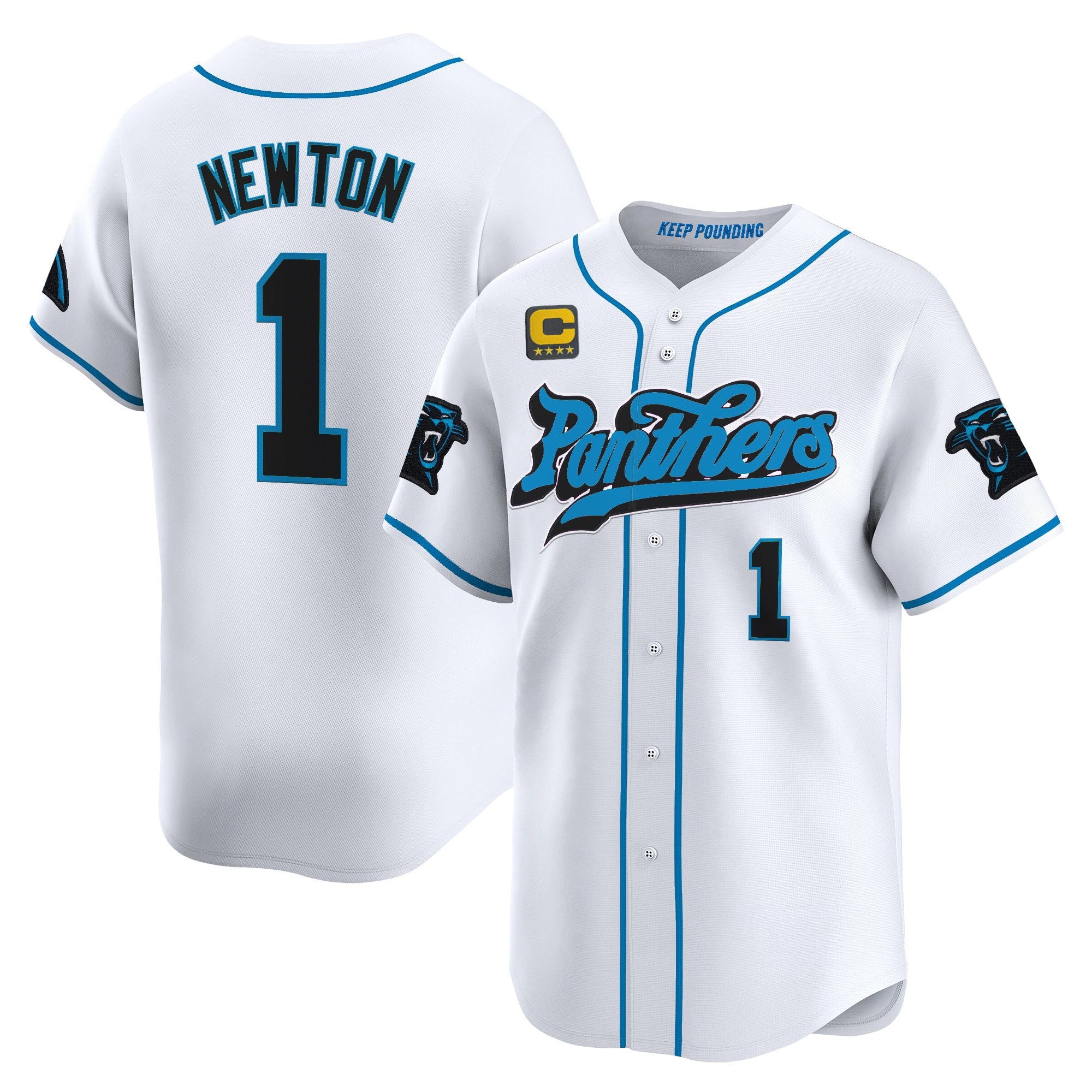Men's Carolina Panthers 2025 Vapor Limited Baseball Jersey - All Stitched