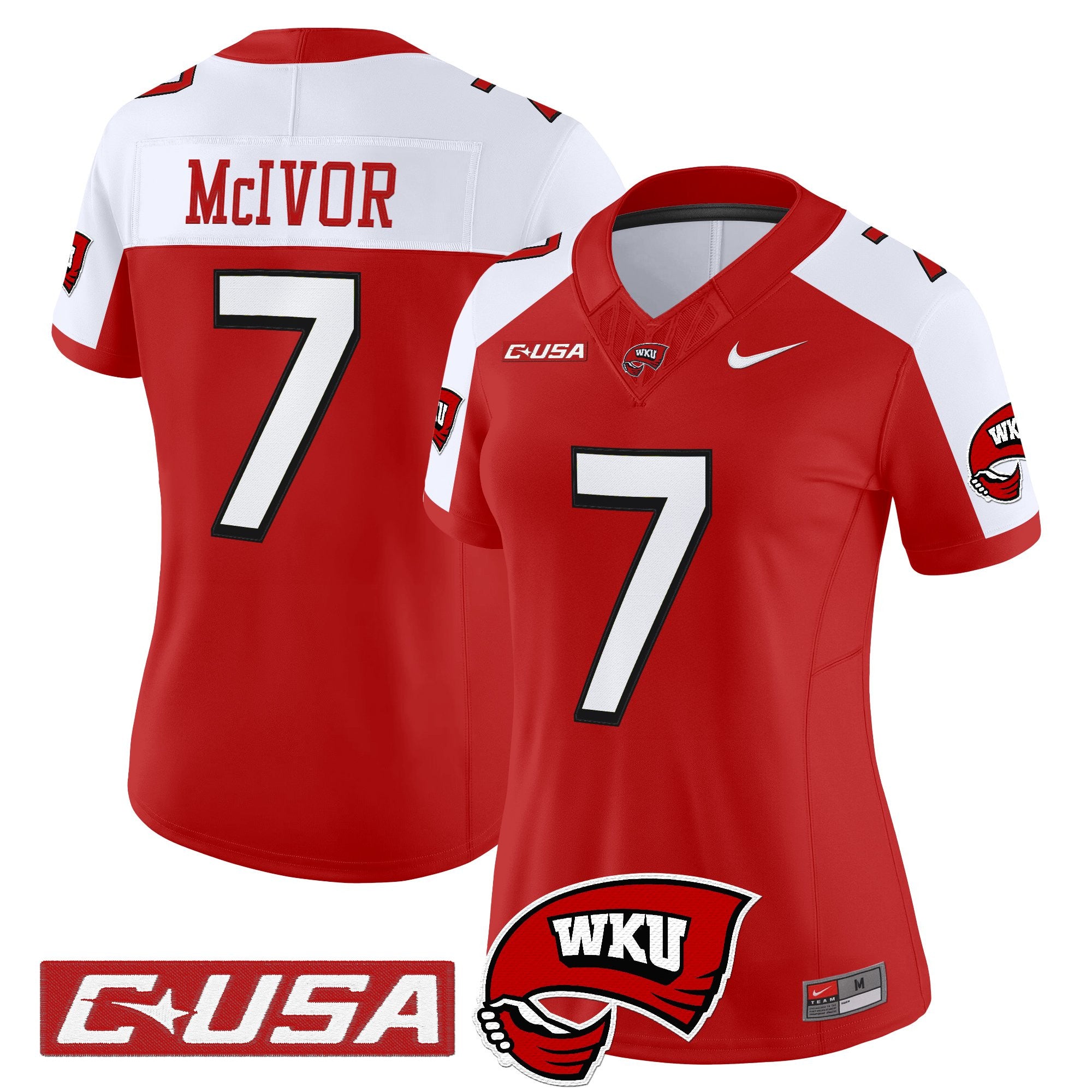 Women's Western Kentucky Hilltoppers 2025 Vapor Limited Jersey - All Stitched