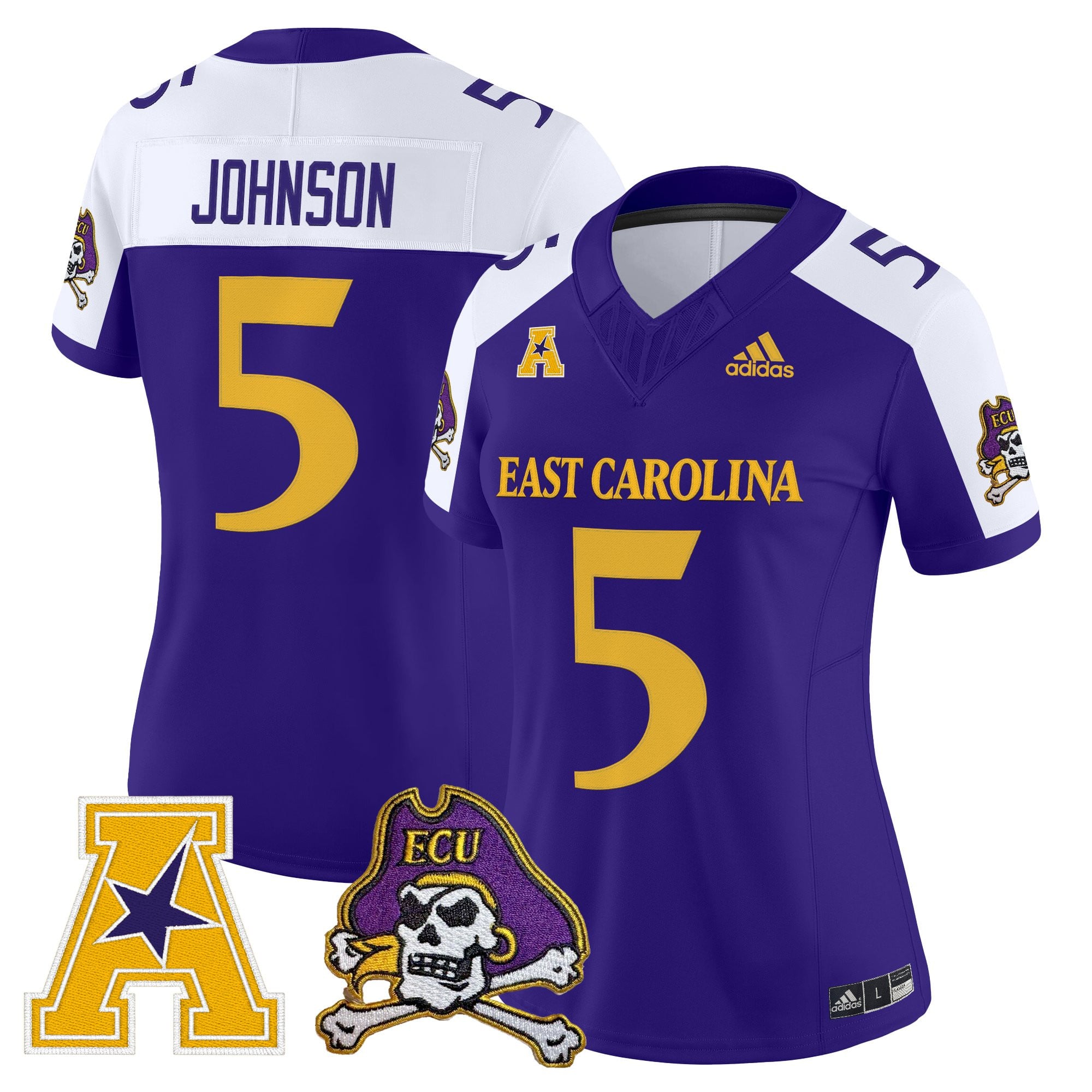 Women's East Carolina Pirates 2025 Vapor Limited Jersey - All Stitched