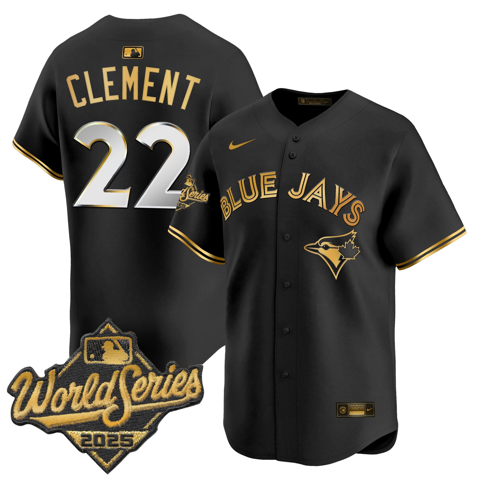 Men's Toronto Blue Jays 2025 World Series Vapor Premier Limited Jersey - All Stitched