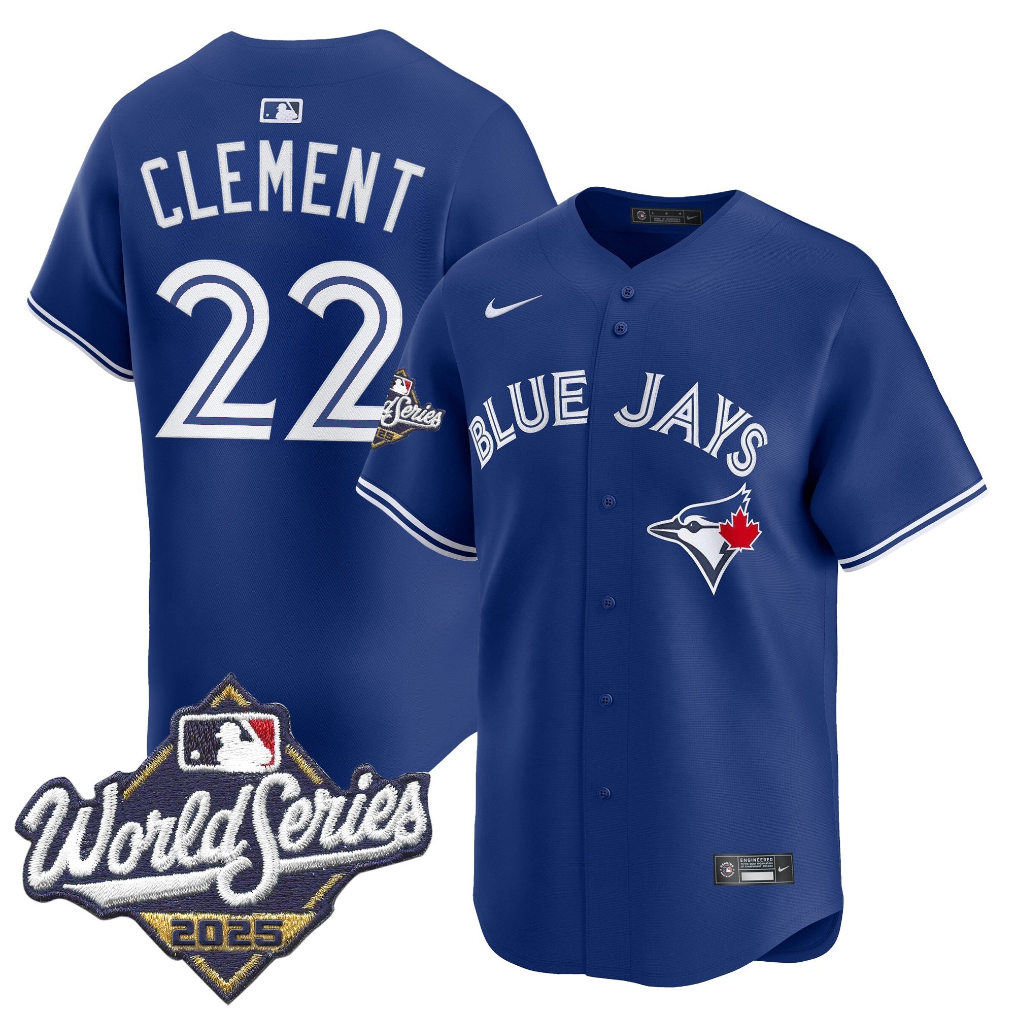 Men's Toronto Blue Jays 2025 World Series Vapor Premier Limited Jersey - All Stitched