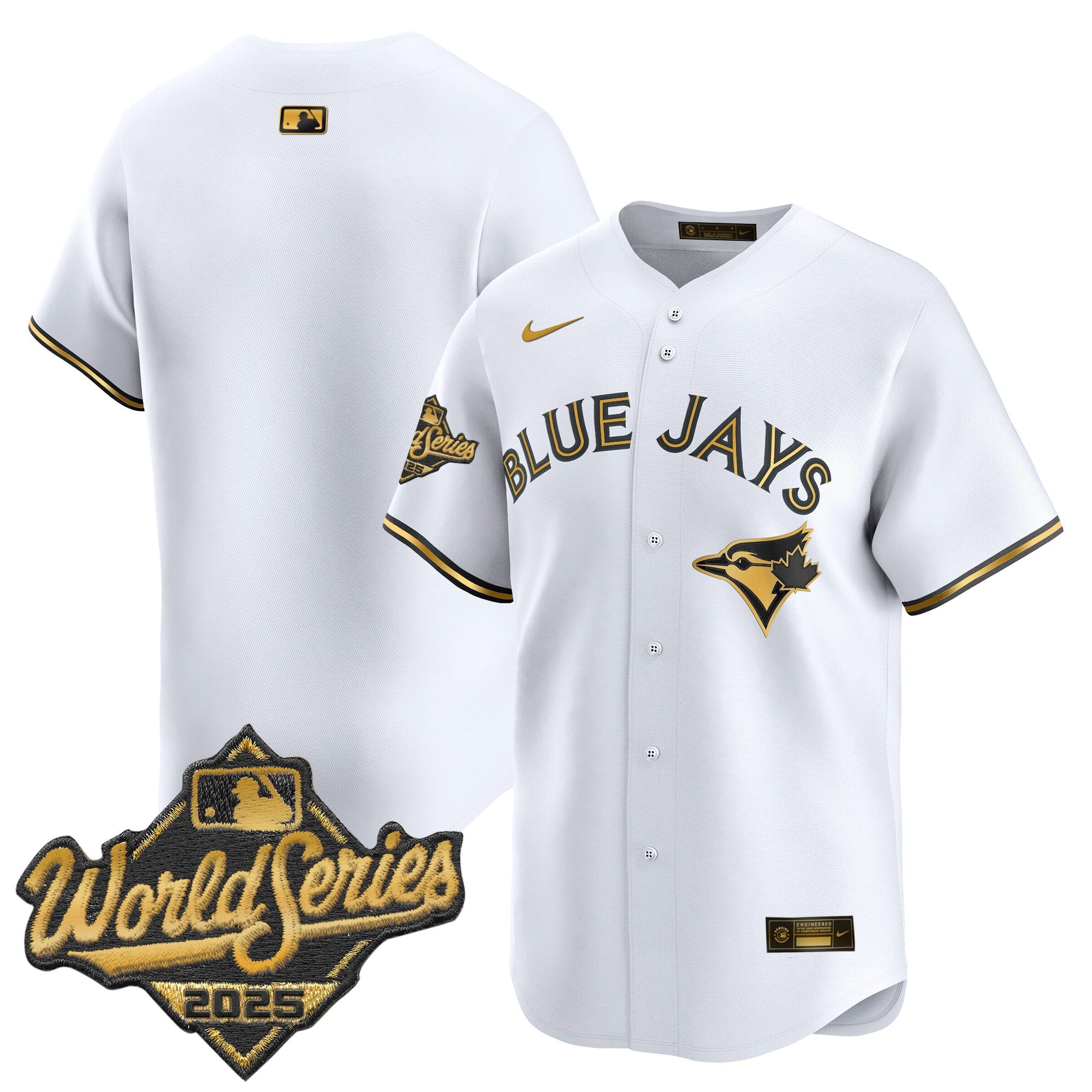 Men's Toronto Blue Jays 2025 World Series Vapor Premier Limited Jersey - All Stitched