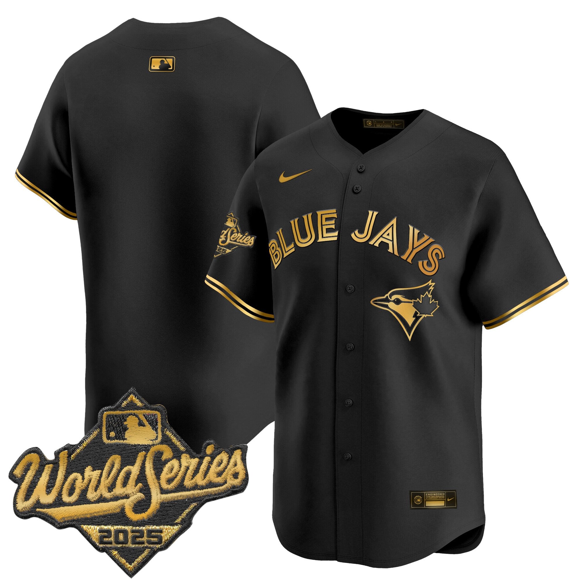 Men's Toronto Blue Jays 2025 World Series Vapor Premier Limited Jersey - All Stitched
