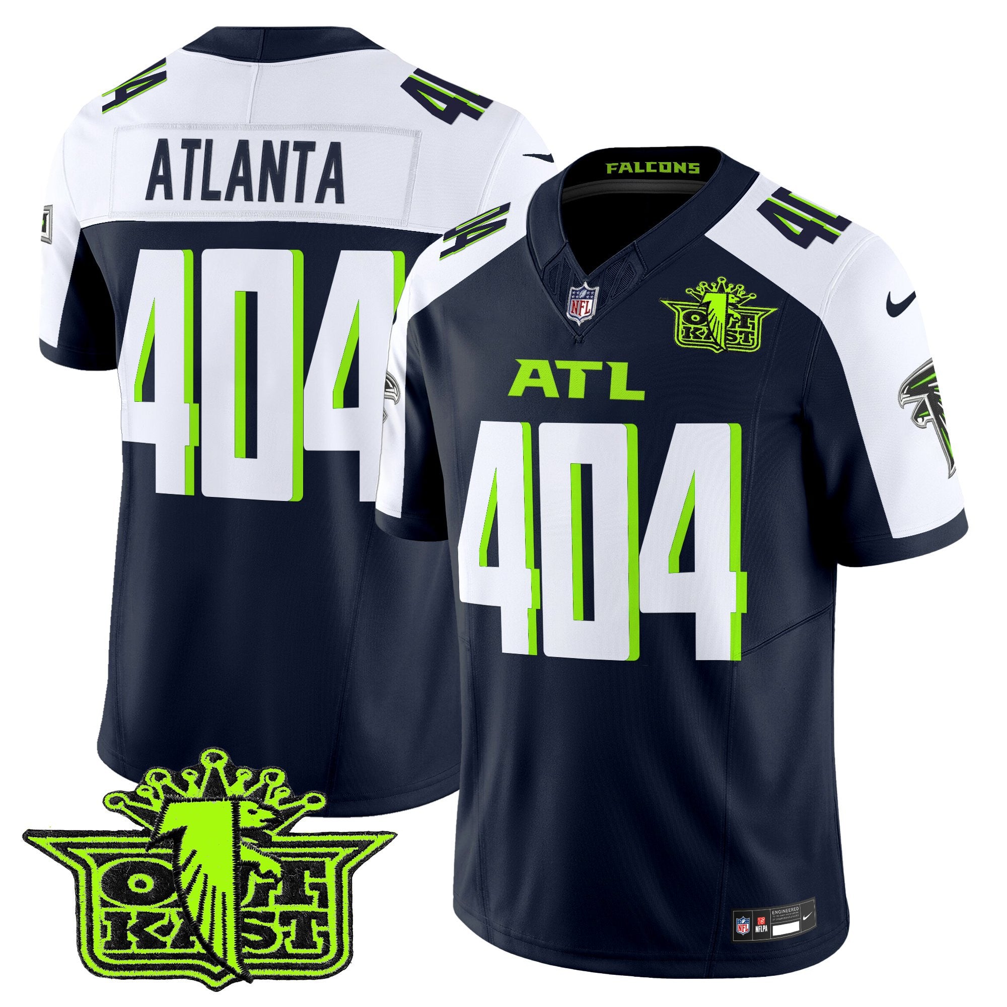 Men's Outkast x Atlanta Falcons 2025 Atliens Vapor Limited Jersey - All Stitched