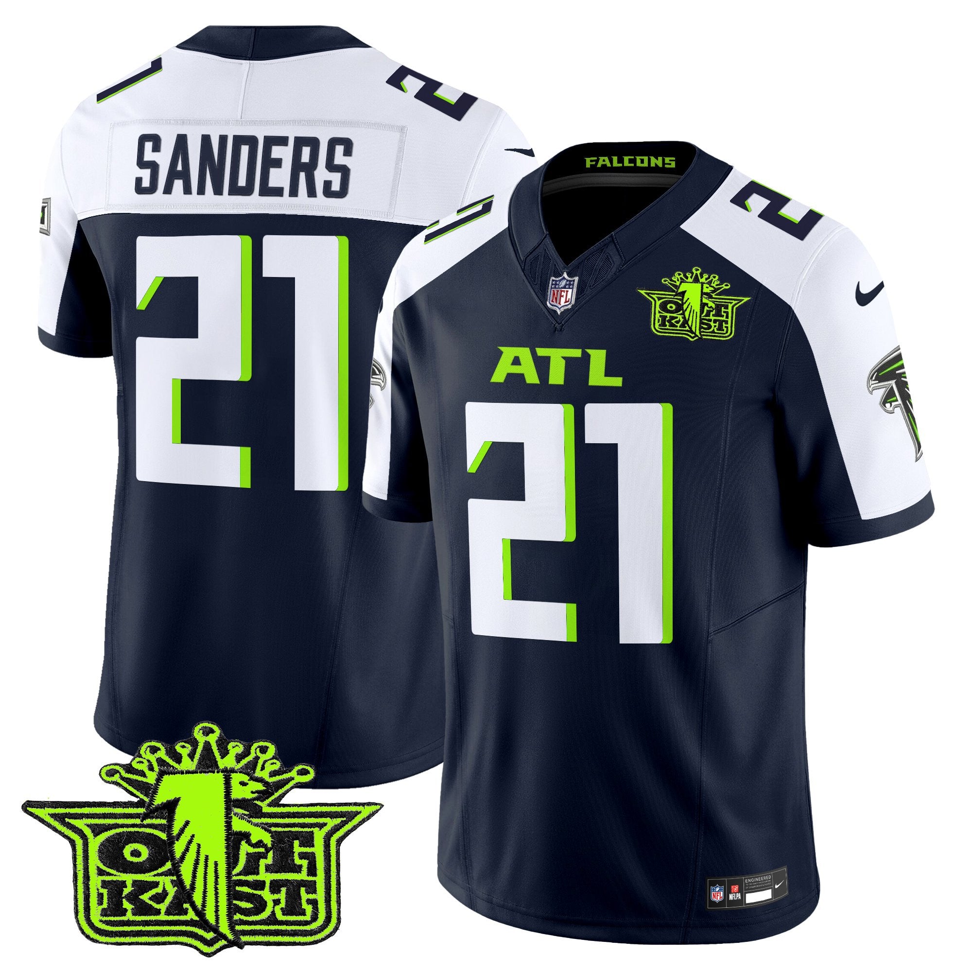 Men's Outkast x Atlanta Falcons 2025 Atliens Vapor Limited Jersey - All Stitched