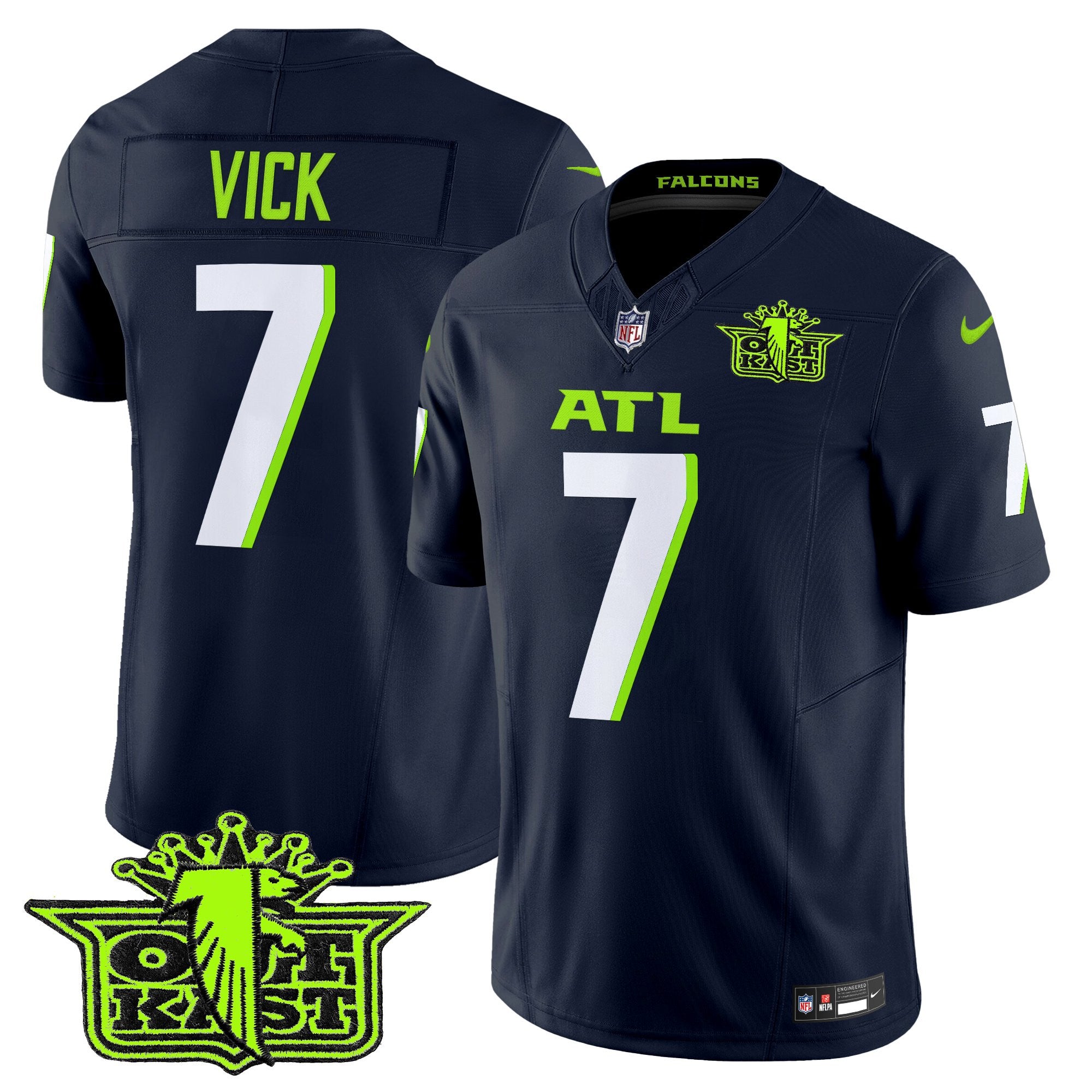 Men's Outkast x Atlanta Falcons 2025 Atliens Vapor Limited Jersey - All Stitched