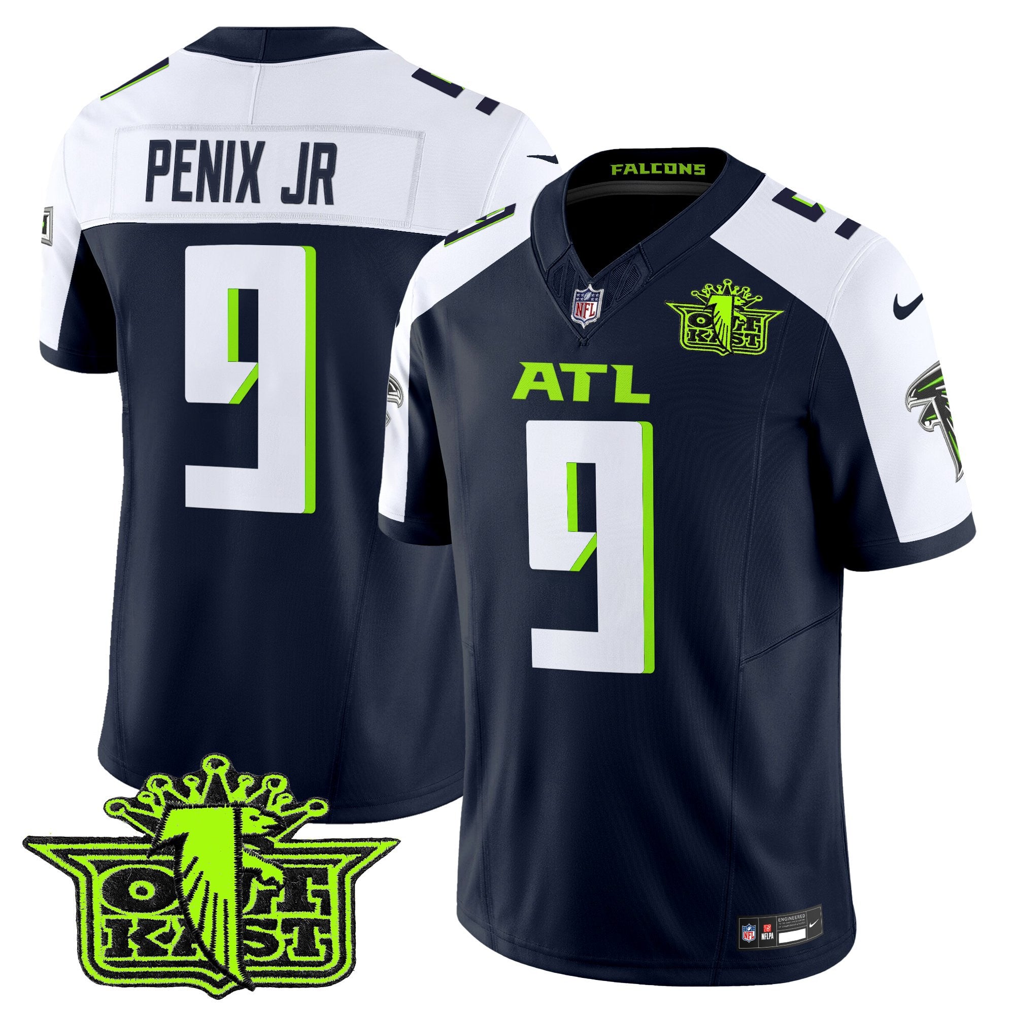 Men's Outkast x Atlanta Falcons 2025 Atliens Vapor Limited Jersey - All Stitched