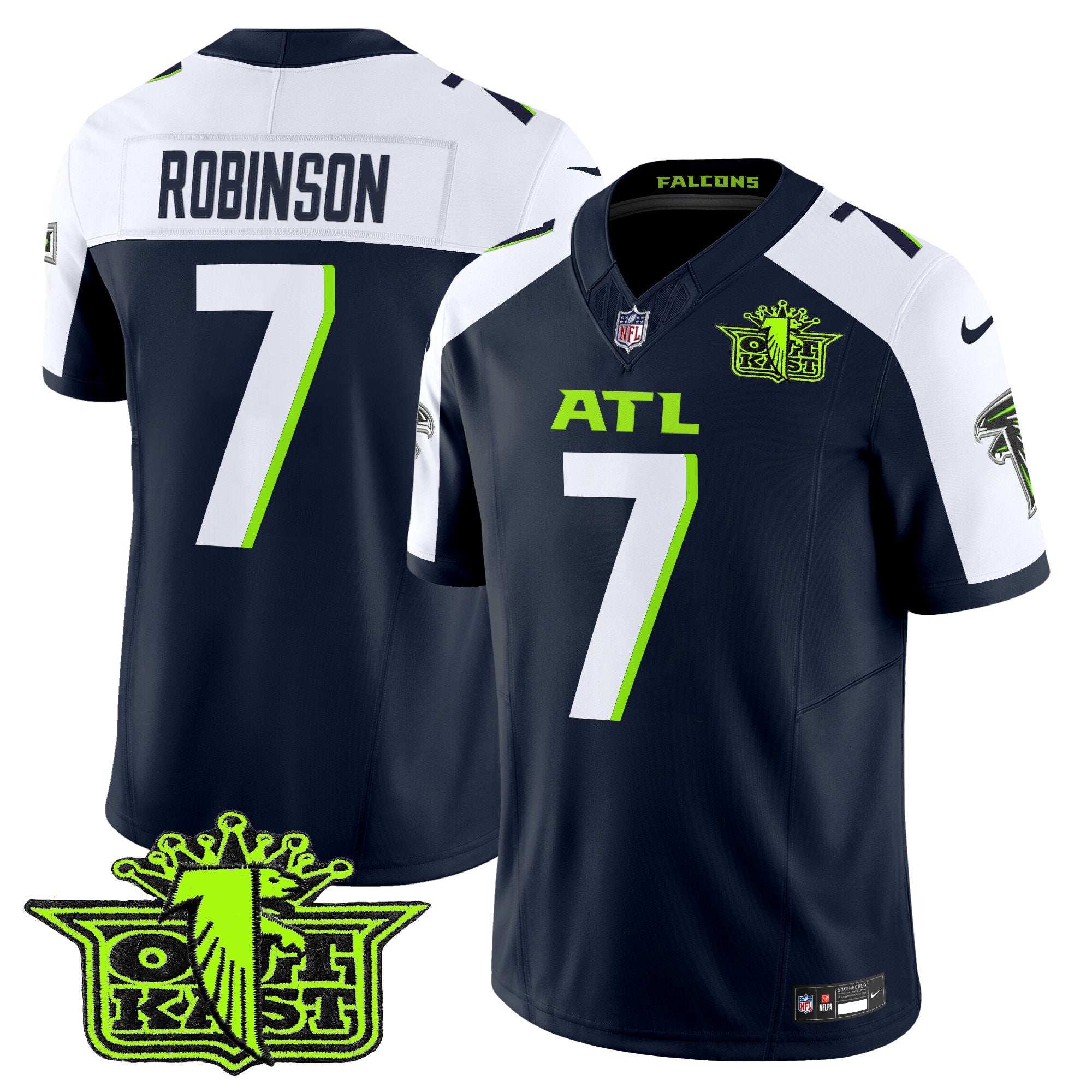 Men's Outkast x Atlanta Falcons 2025 Atliens Vapor Limited Jersey - All Stitched