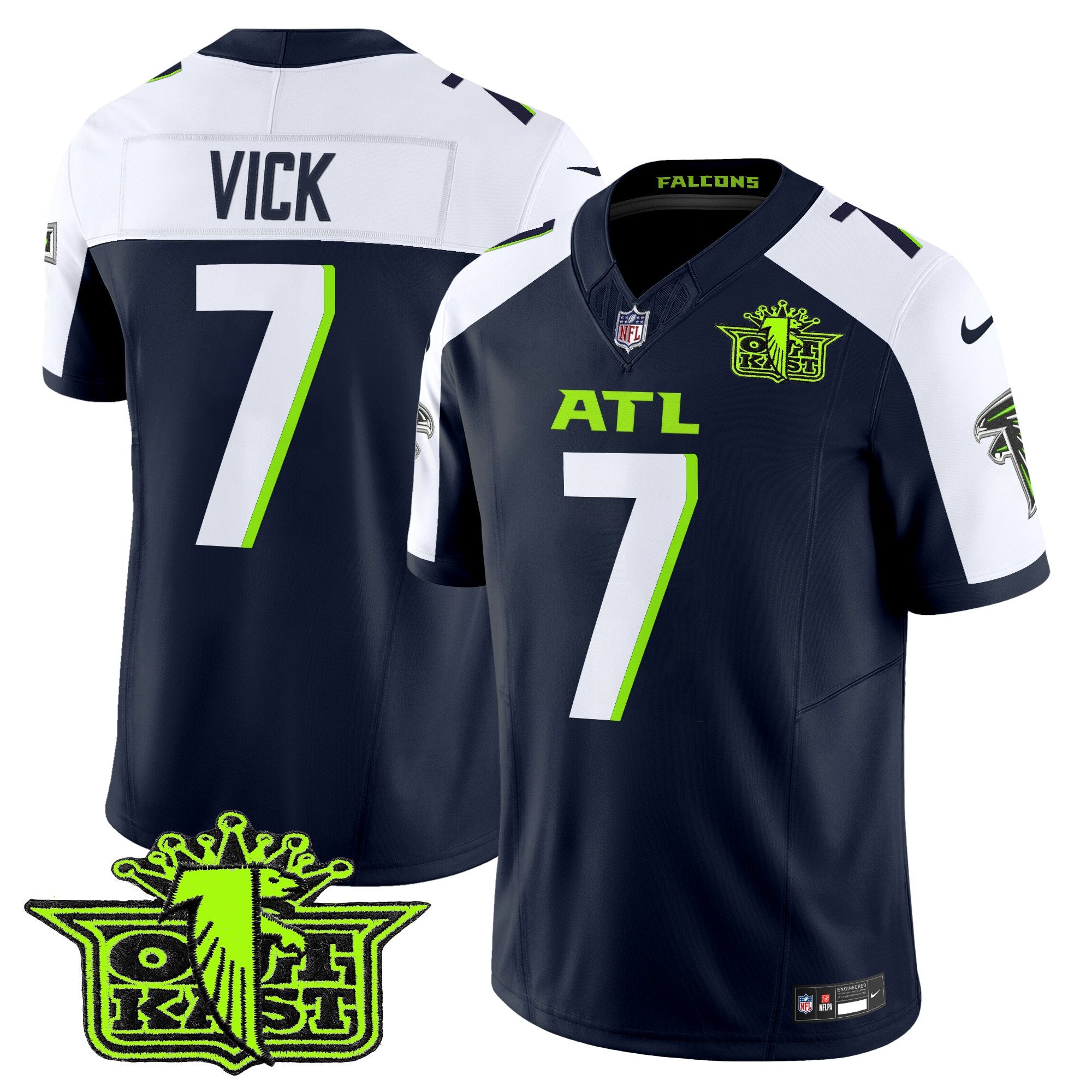 Men's Outkast x Atlanta Falcons 2025 Atliens Vapor Limited Jersey - All Stitched