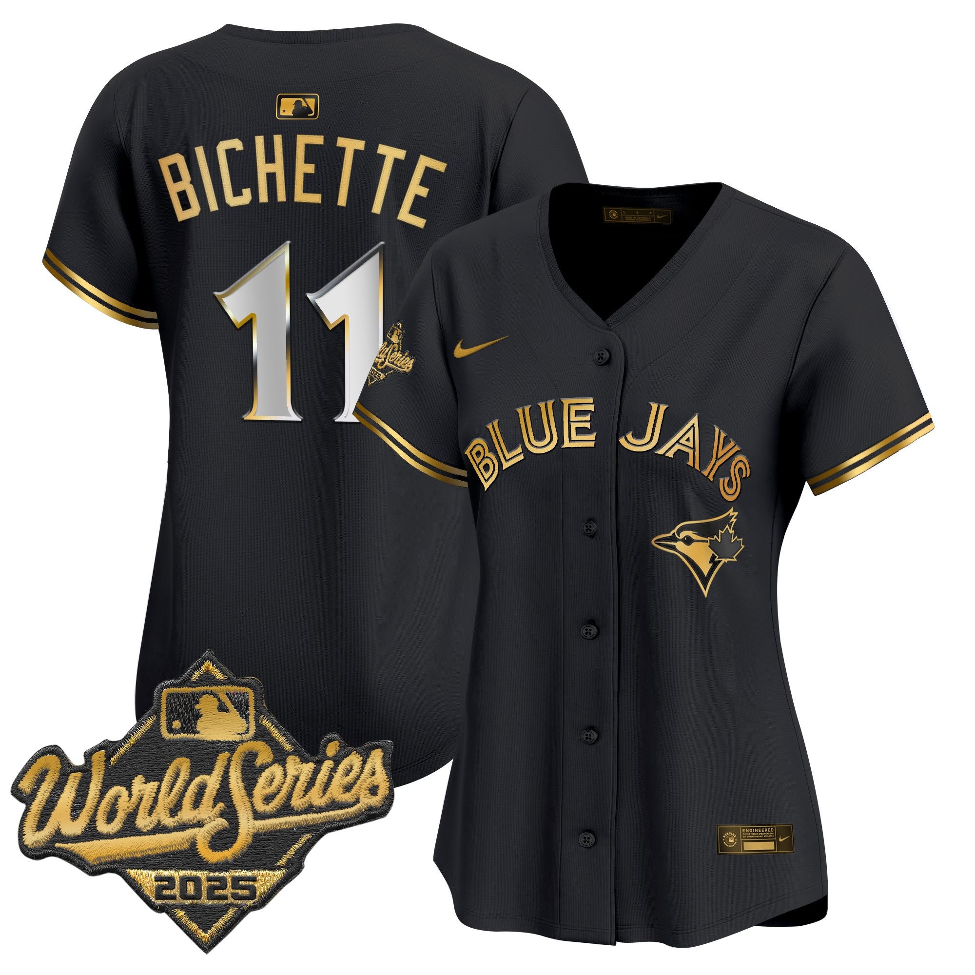 Women's Toronto Blue Jays 2025 World Series Vapor Premier Limited Jersey - All Stitched