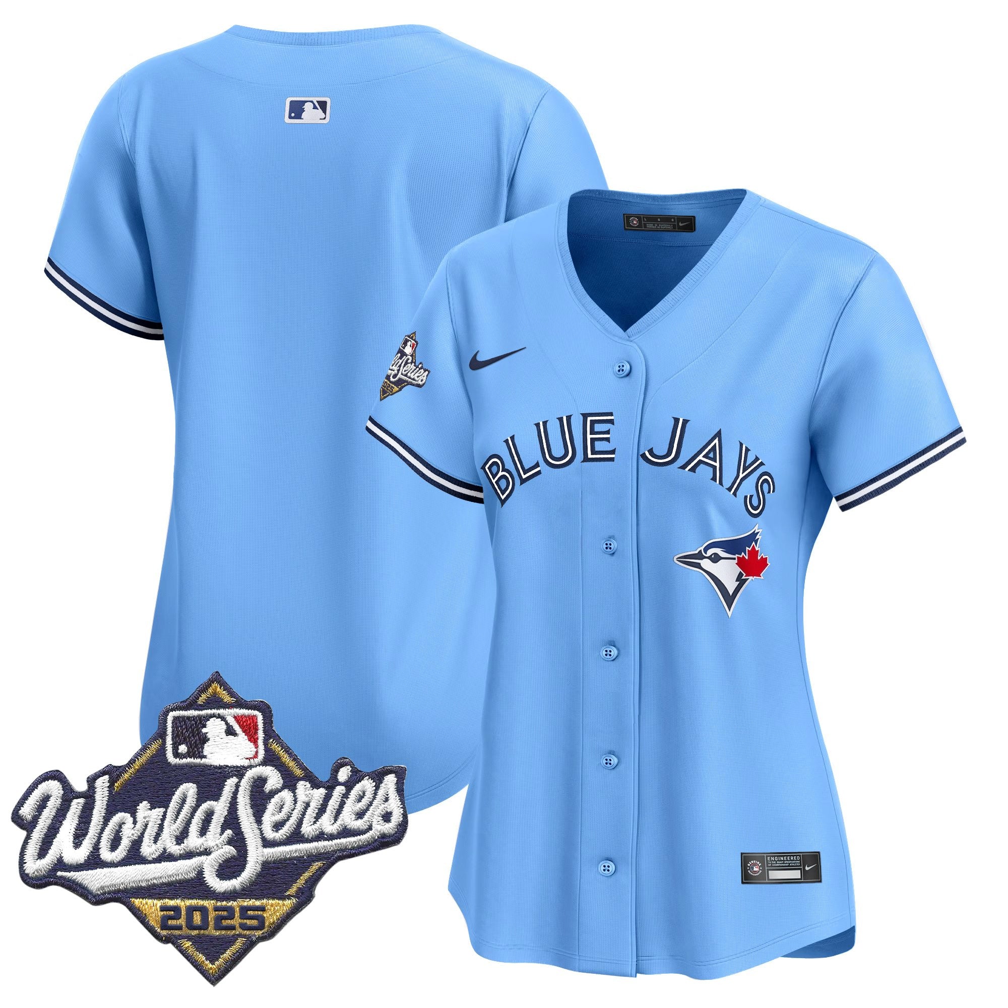 Women's Toronto Blue Jays 2025 World Series Vapor Premier Limited Jersey - All Stitched