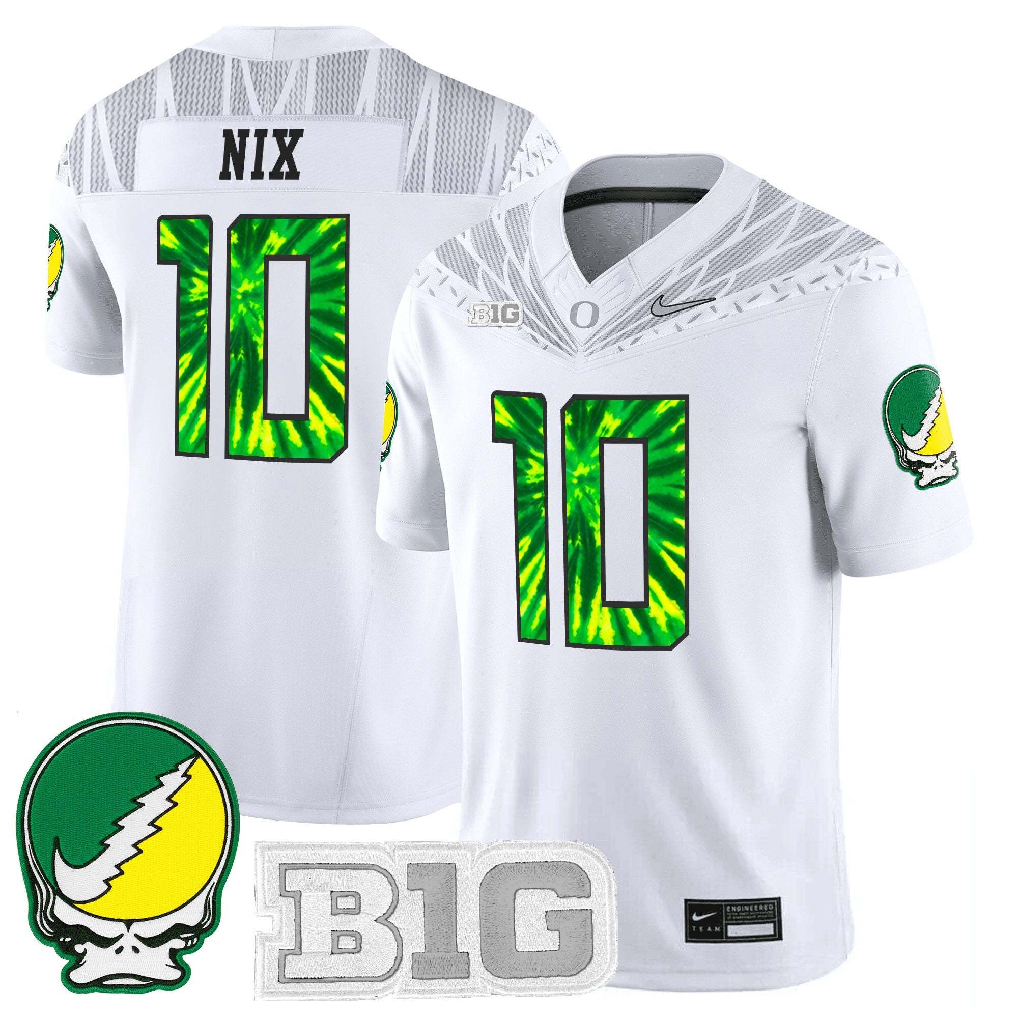 Men's Oregon Ducks 2025 "Grateful Ducks" Vapor Limited Jersey - All Stitched