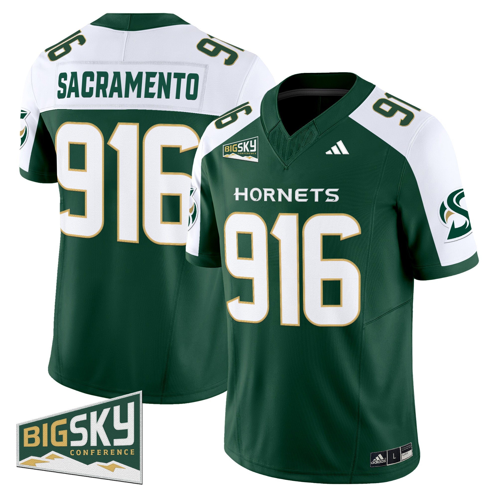 Men's Sacramento State Hornets 2025 Vapor Limited Jersey - All Stitched