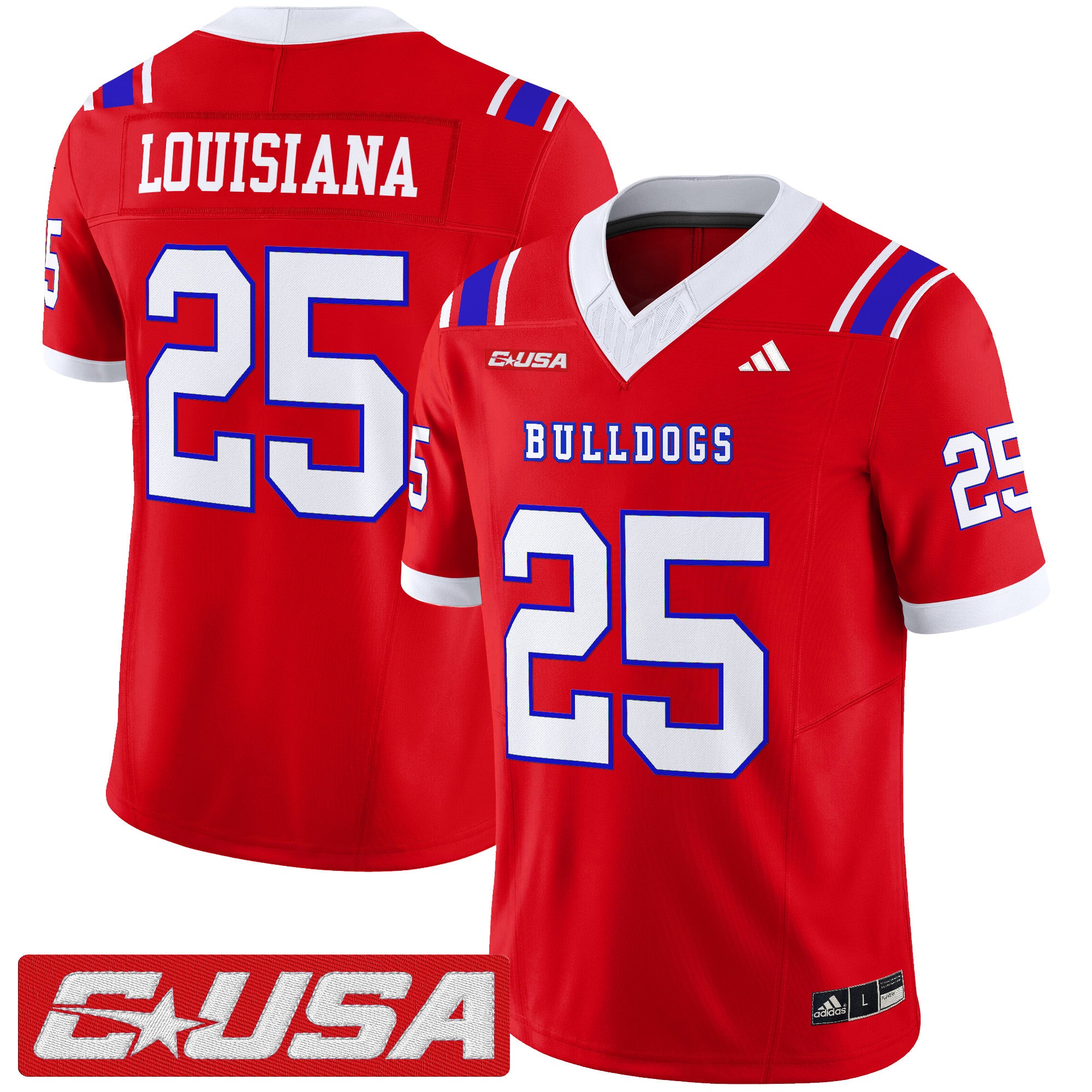 Men's Louisiana Tech Bulldogs 2025 Vapor Limited Jersey - All Stitched