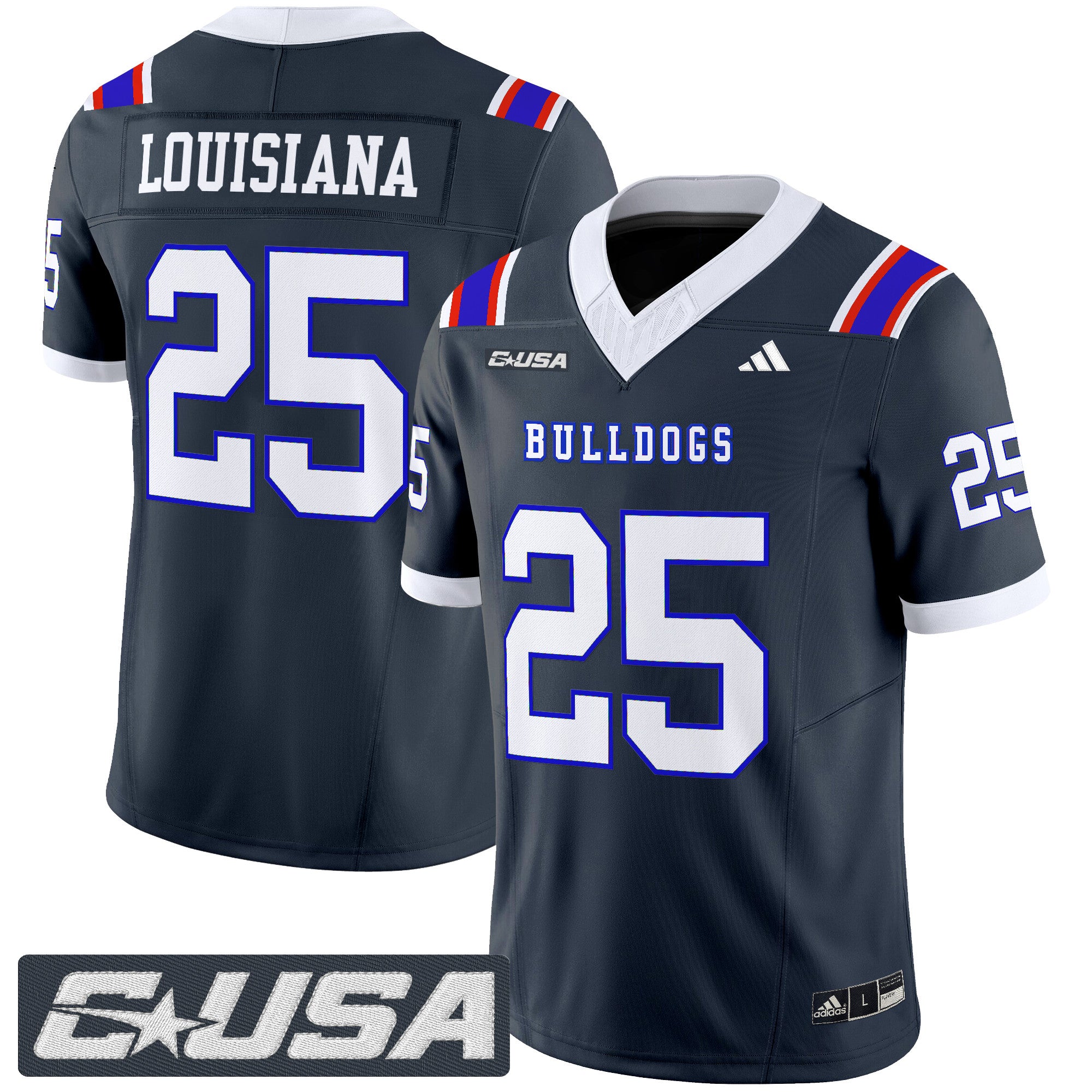 Men's Louisiana Tech Bulldogs 2025 Vapor Limited Jersey - All Stitched