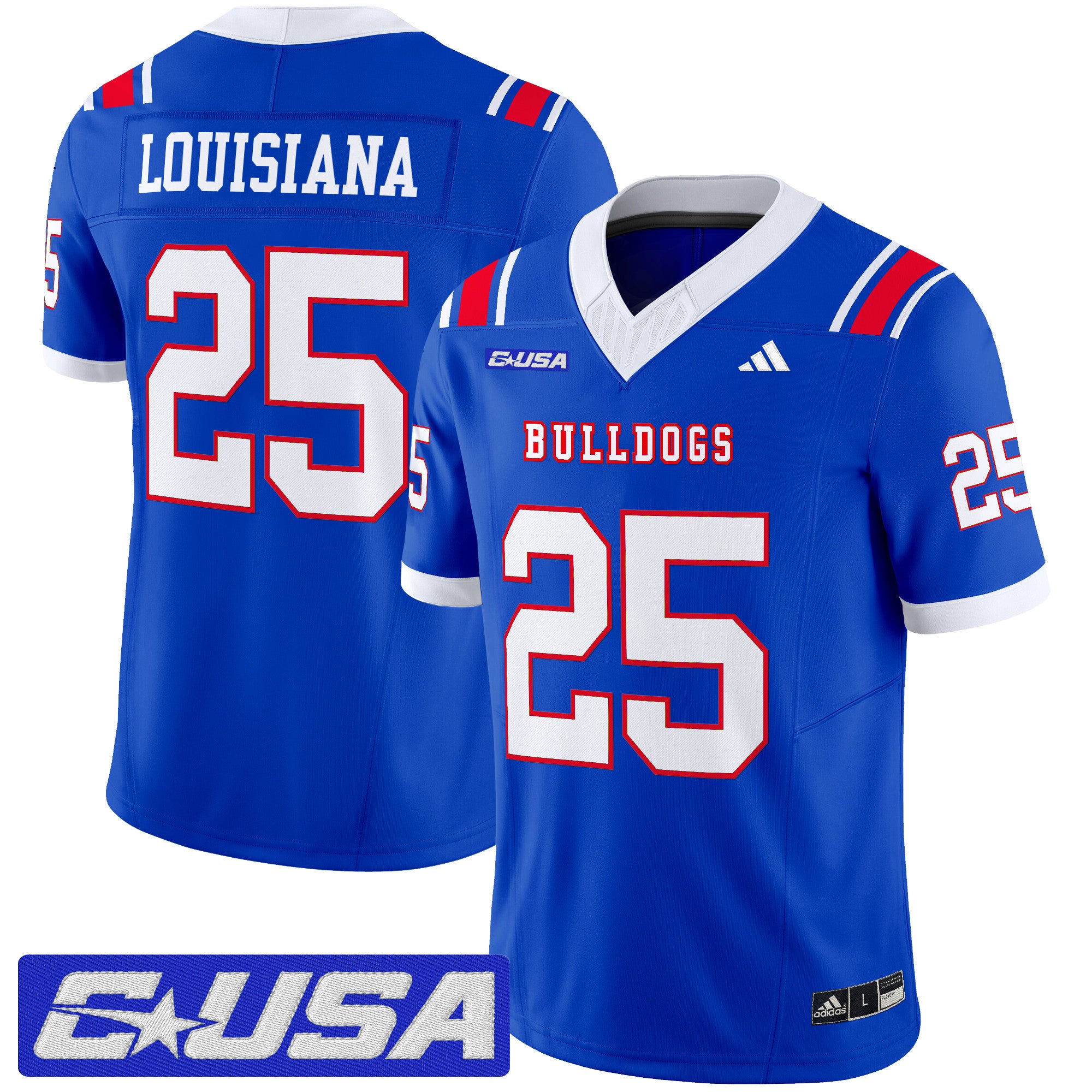 Men's Louisiana Tech Bulldogs 2025 Vapor Limited Jersey - All Stitched