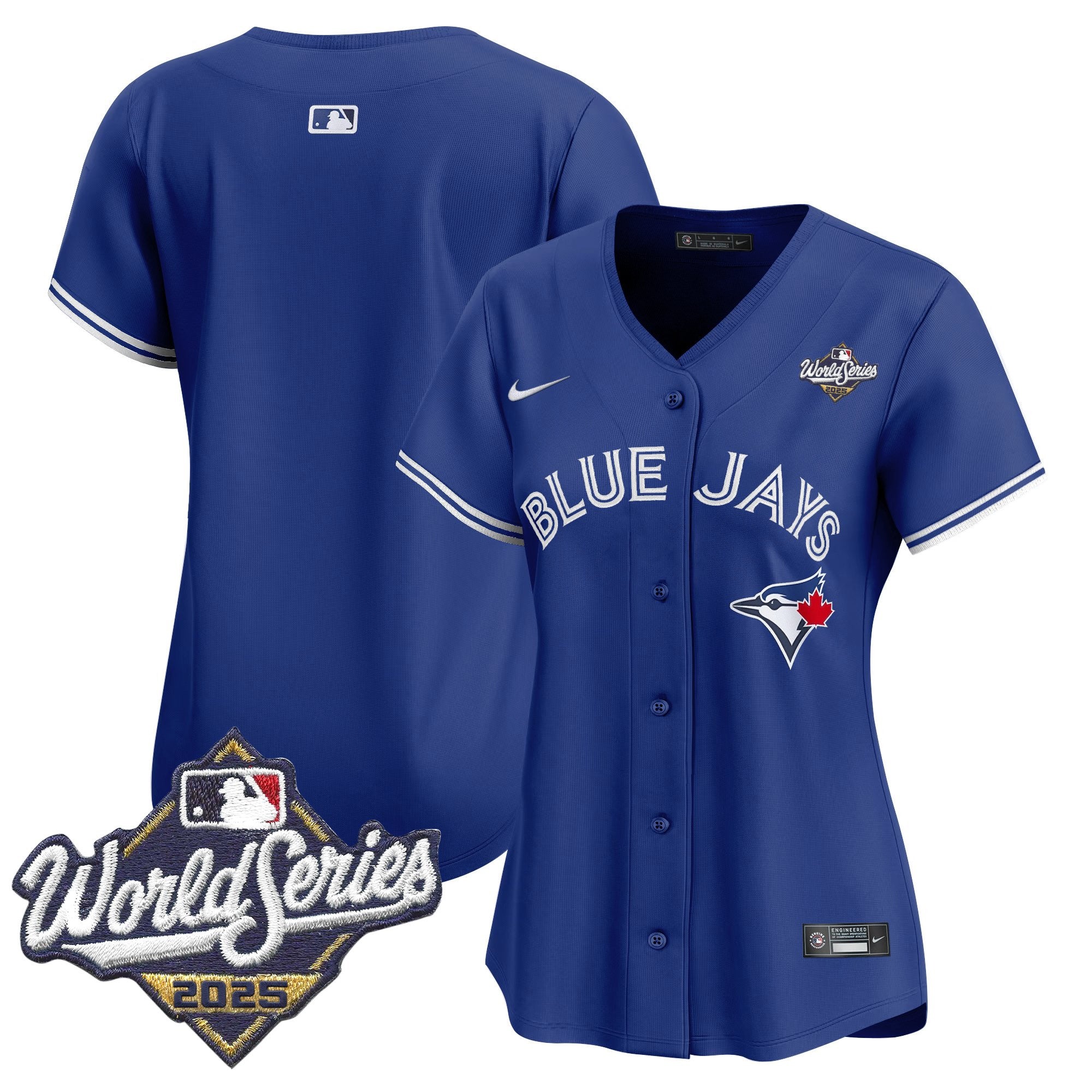 Women's Toronto Blue Jays 2025 World Series Vapor Premier Limited Jersey V2 - All Stitched