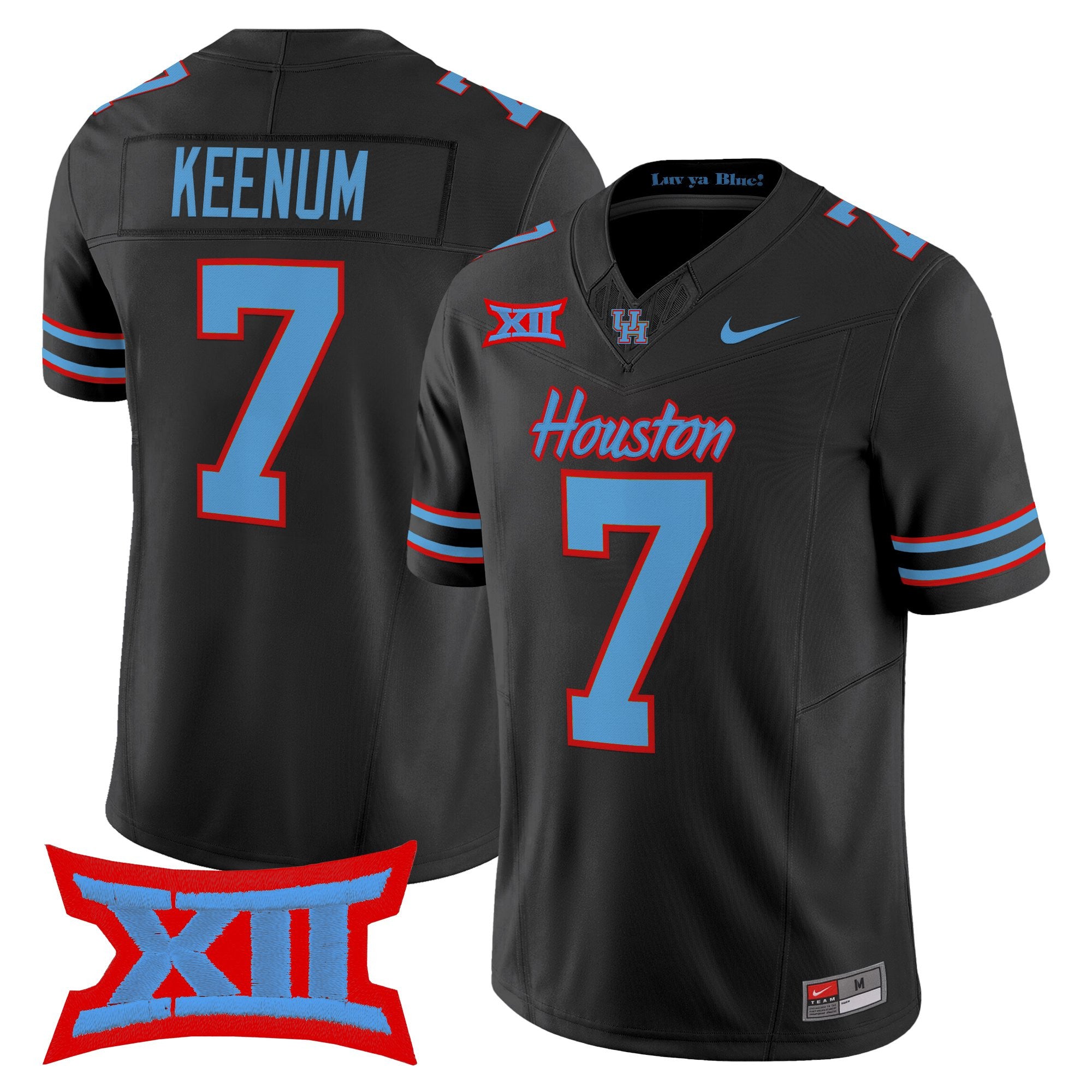 Men's Houston Cougars 2025 Oilers Inspired Vapor Limited Jersey - All Stitched