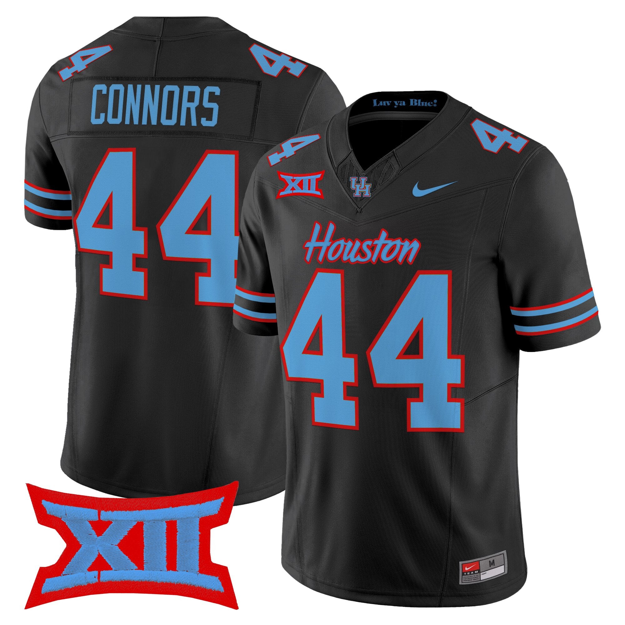 Men's Houston Cougars 2025 Oilers Inspired Vapor Limited Jersey - All Stitched