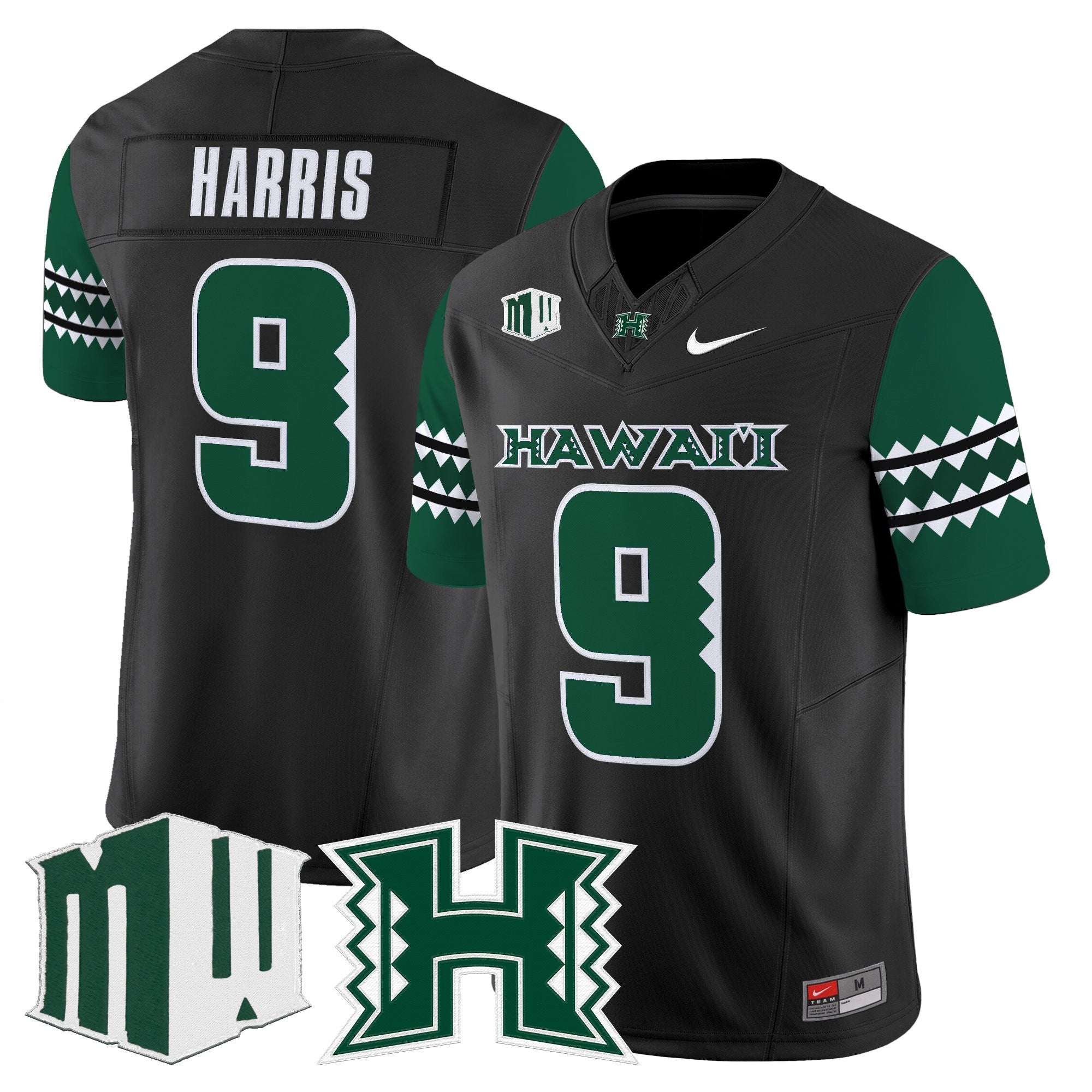 Men's Hawai'i Rainbow Warriors 2025 Vapor Limited Jersey - All Stitched