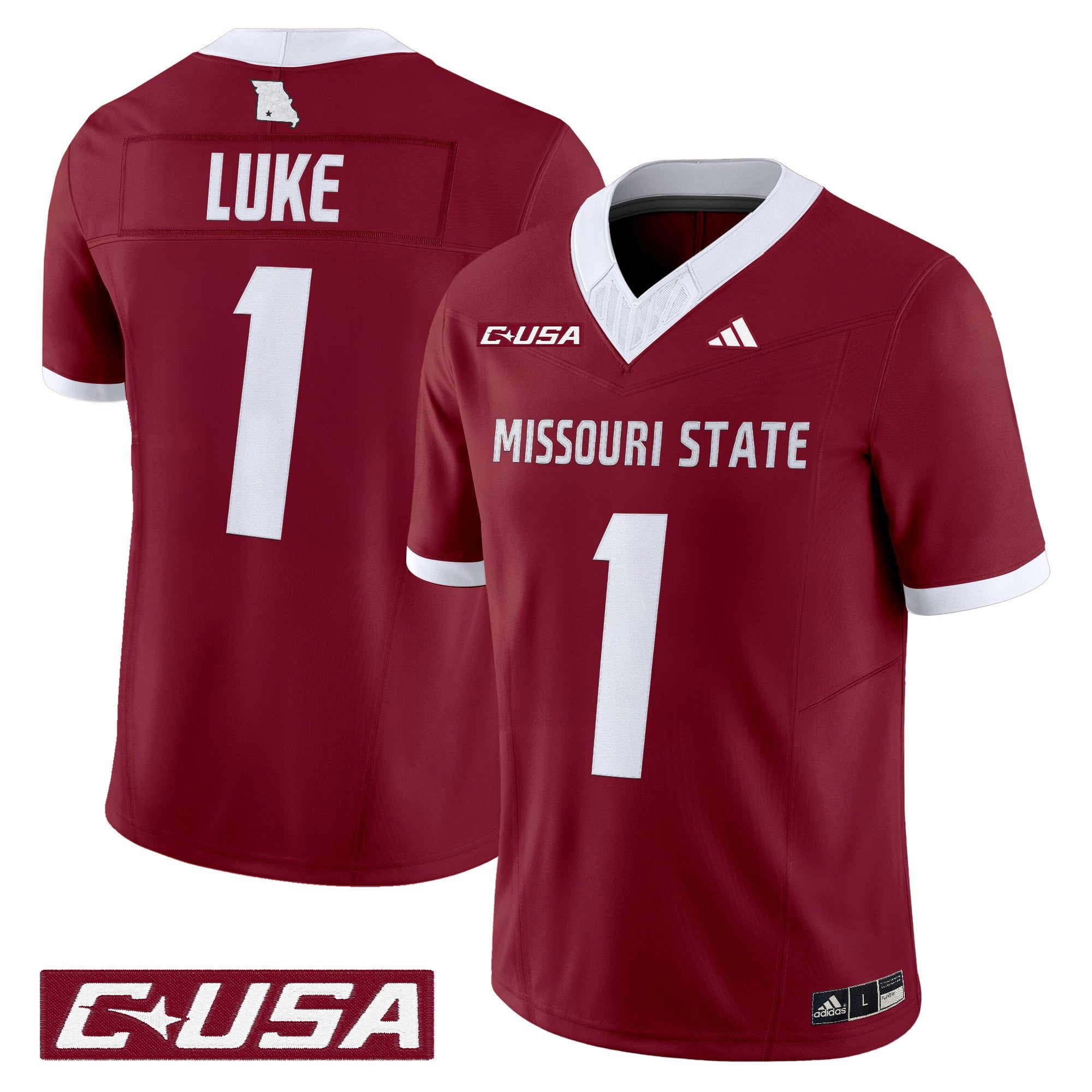 Men's Missouri State Bears 2025 Vapor Limited Jersey - All Stitched