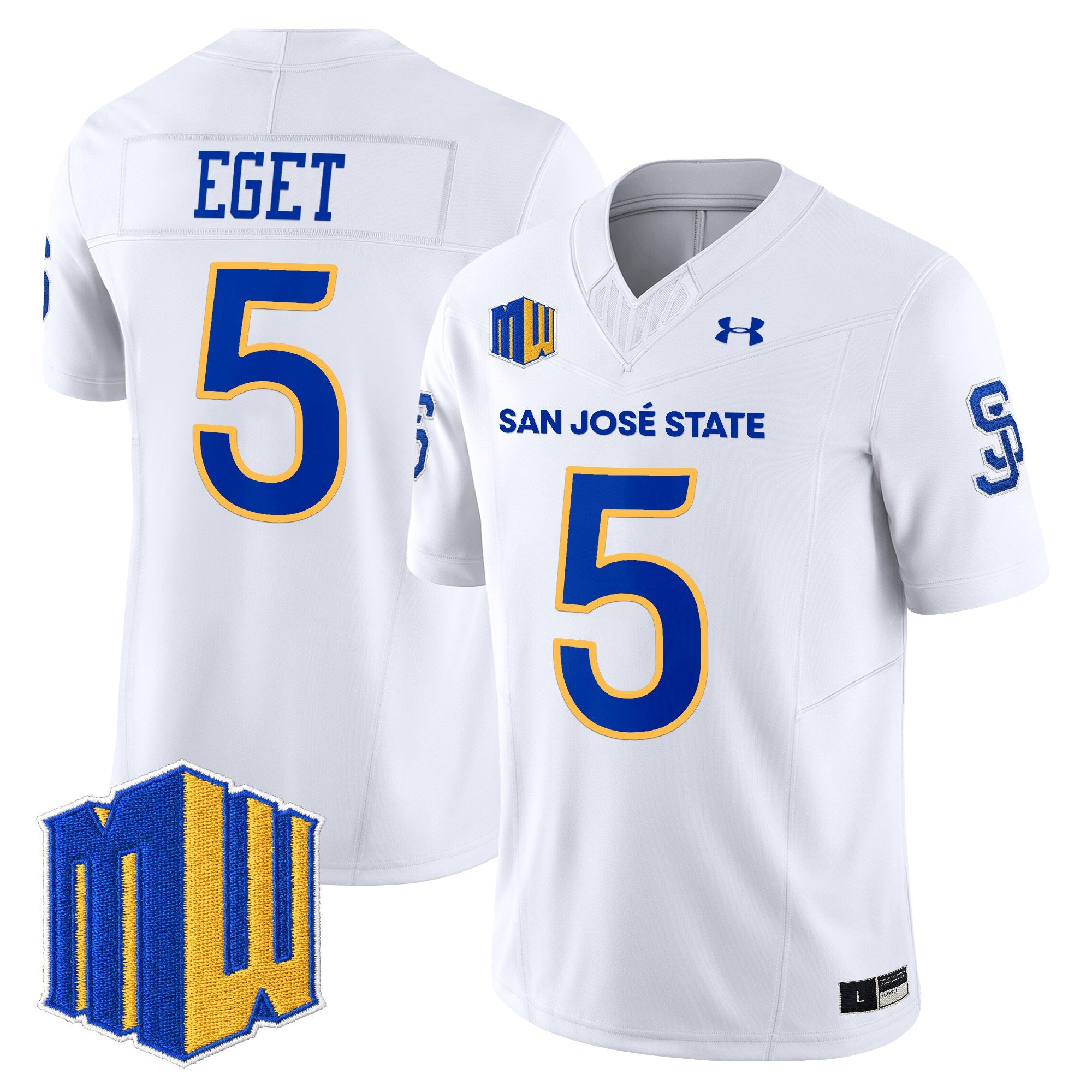 Men's San José State Spartans 2025 Vapor Limited Jersey - All Stitched