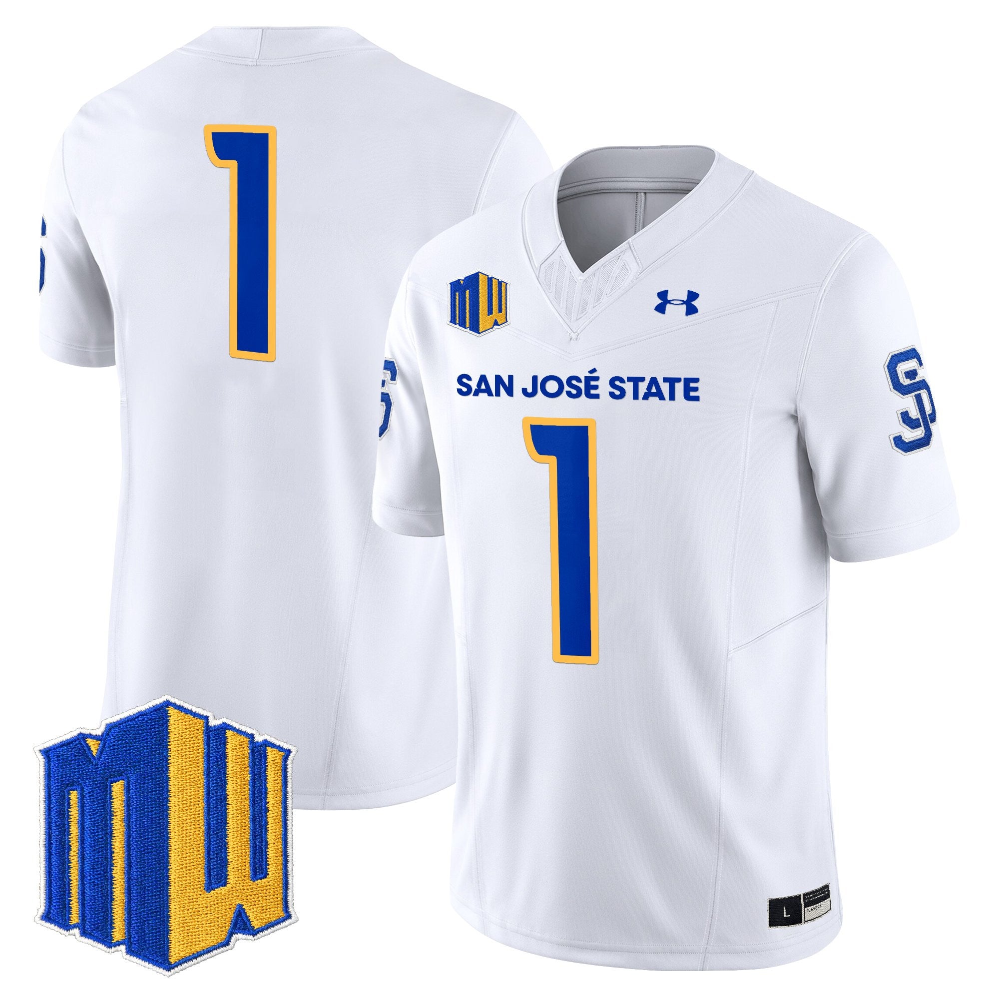 Men's San José State Spartans 2025 Vapor Limited Jersey - All Stitched