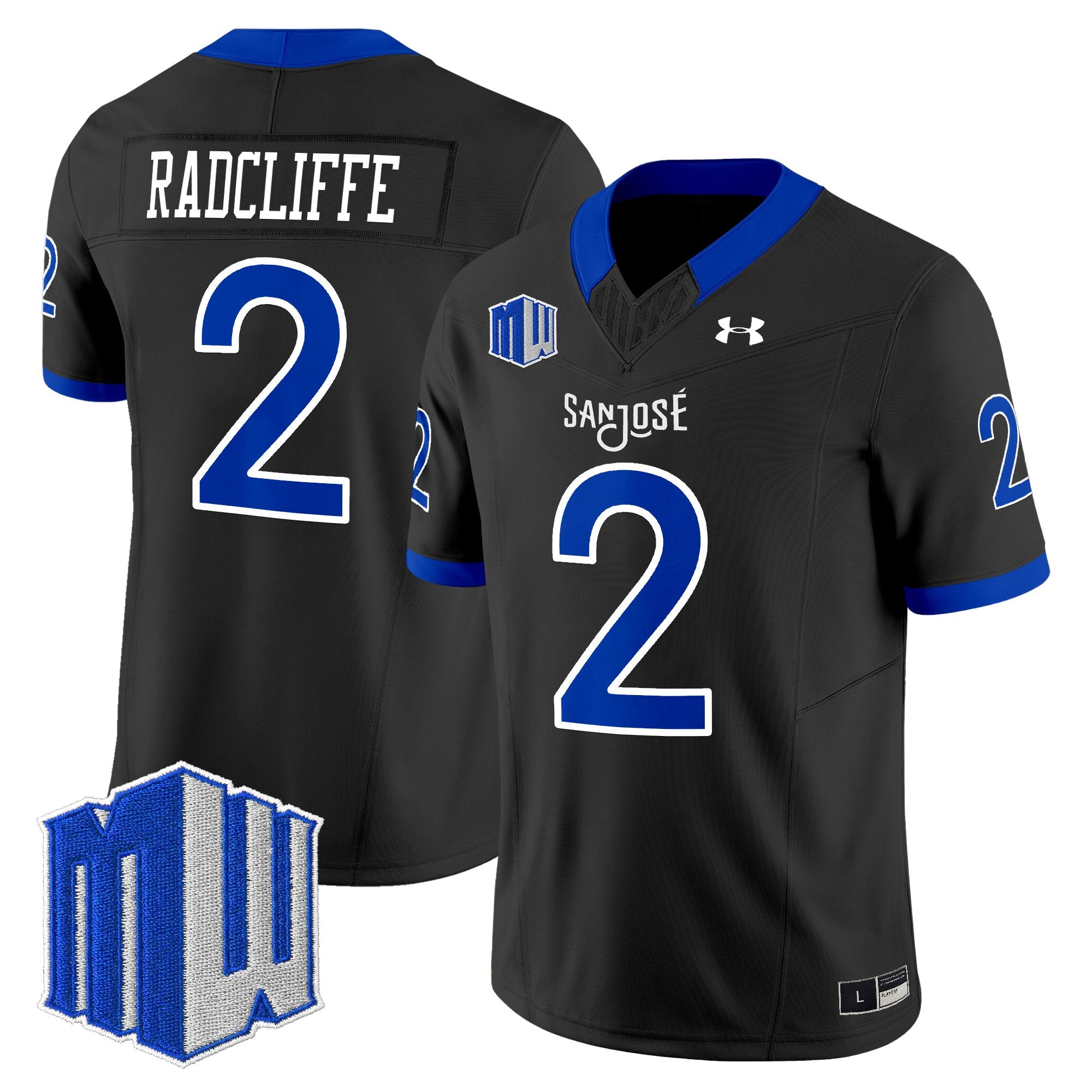 Men's San José State Spartans 2025 Vapor Limited Jersey - All Stitched
