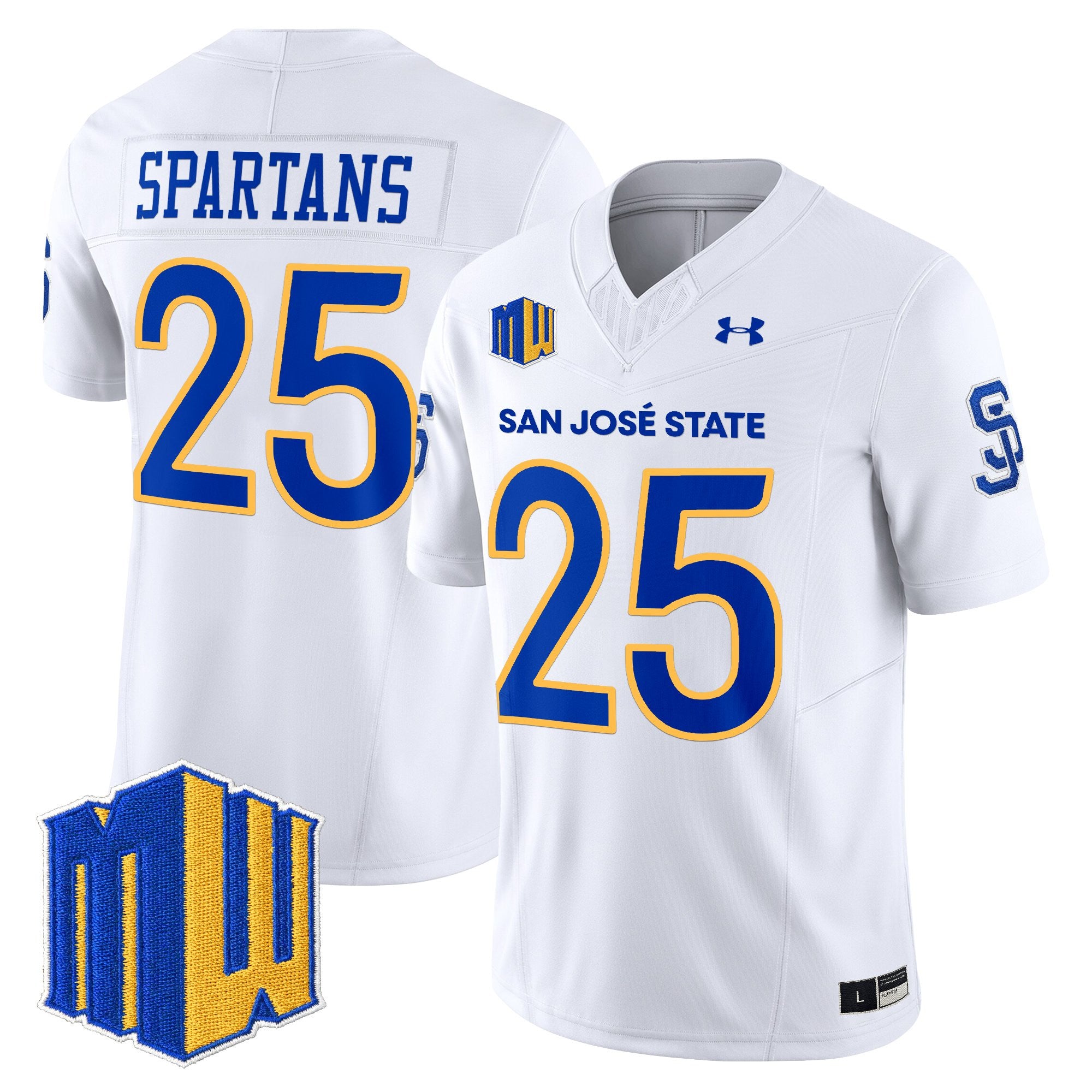Men's San José State Spartans 2025 Vapor Limited Jersey - All Stitched
