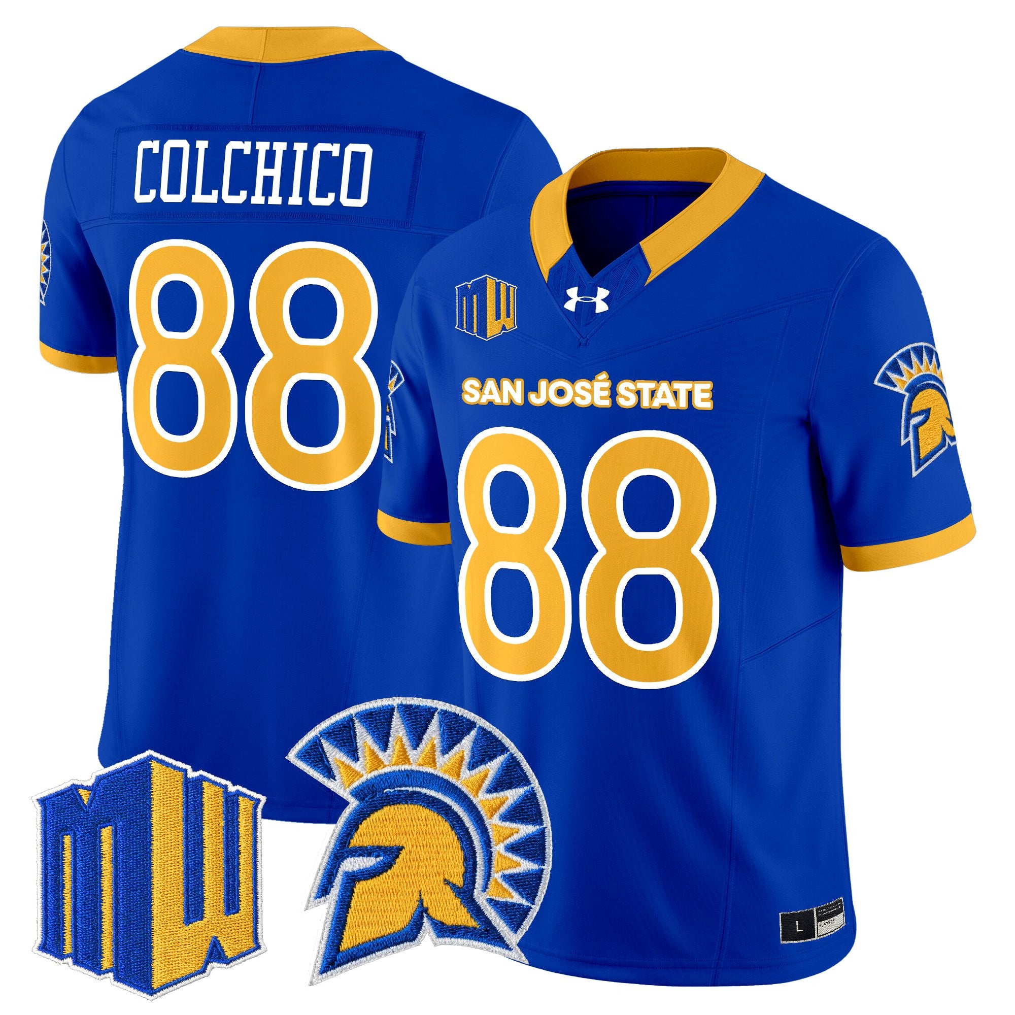 Men's San José State Spartans 2025 Vapor Limited Jersey - All Stitched