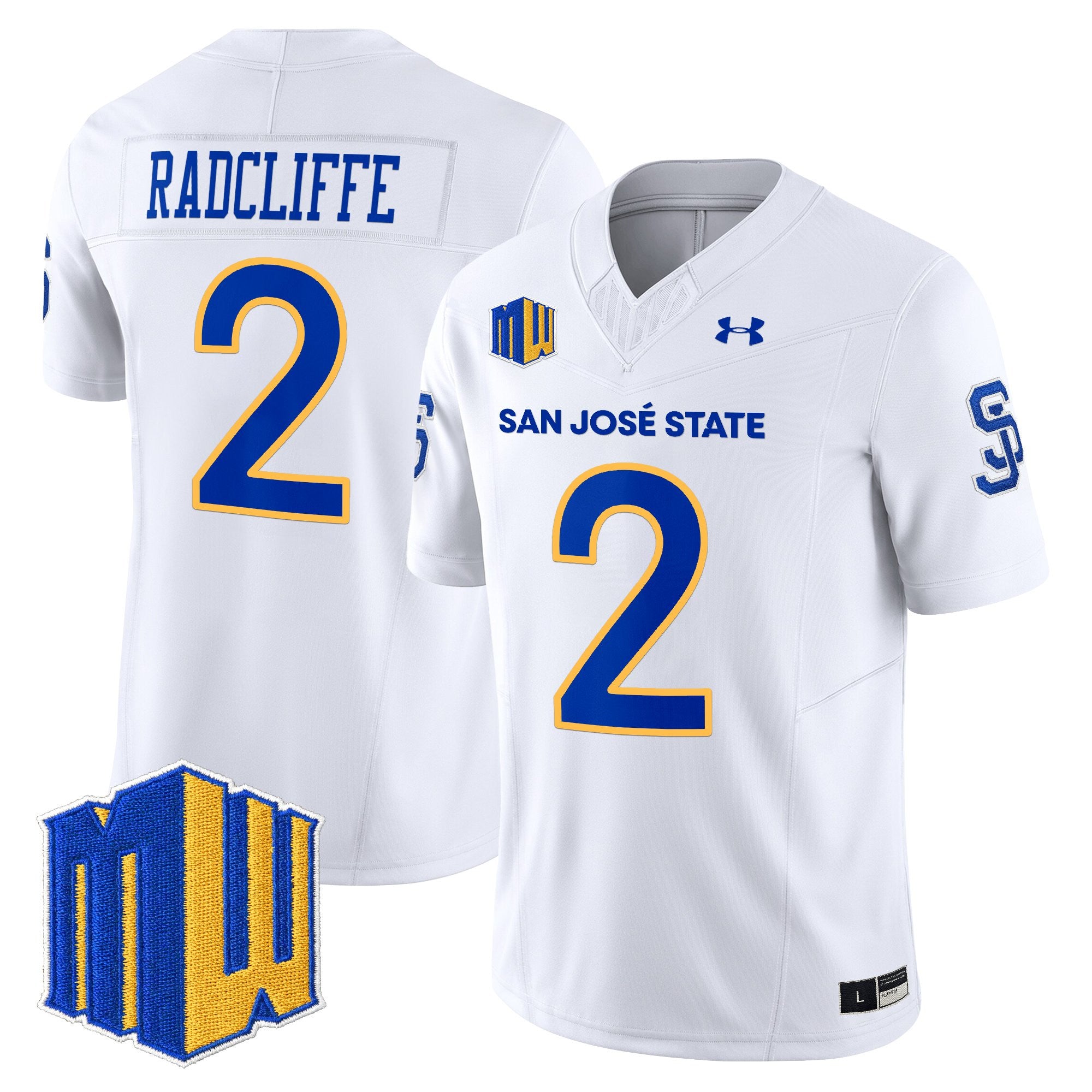 Men's San José State Spartans 2025 Vapor Limited Jersey - All Stitched