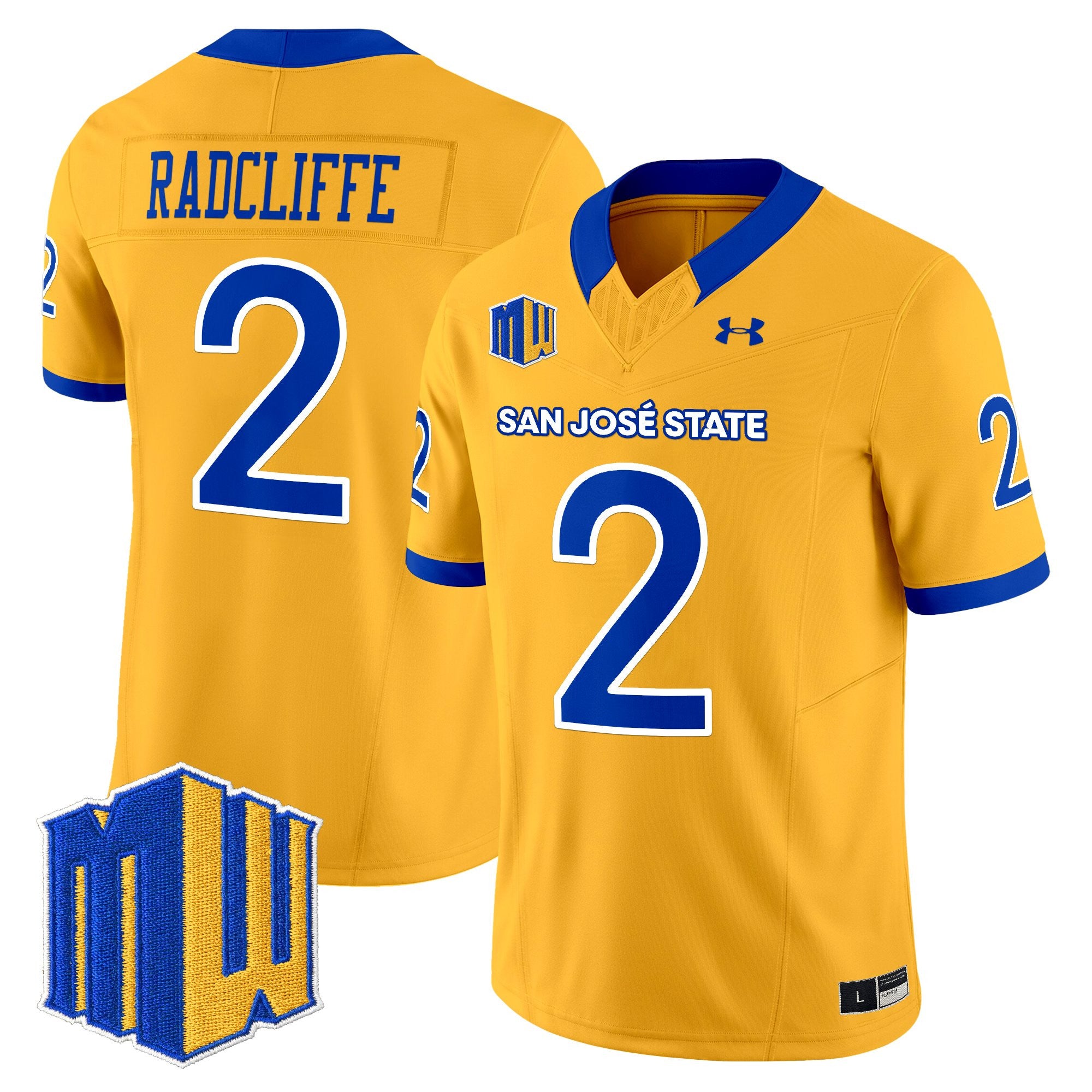 Men's San José State Spartans 2025 Vapor Limited Jersey - All Stitched
