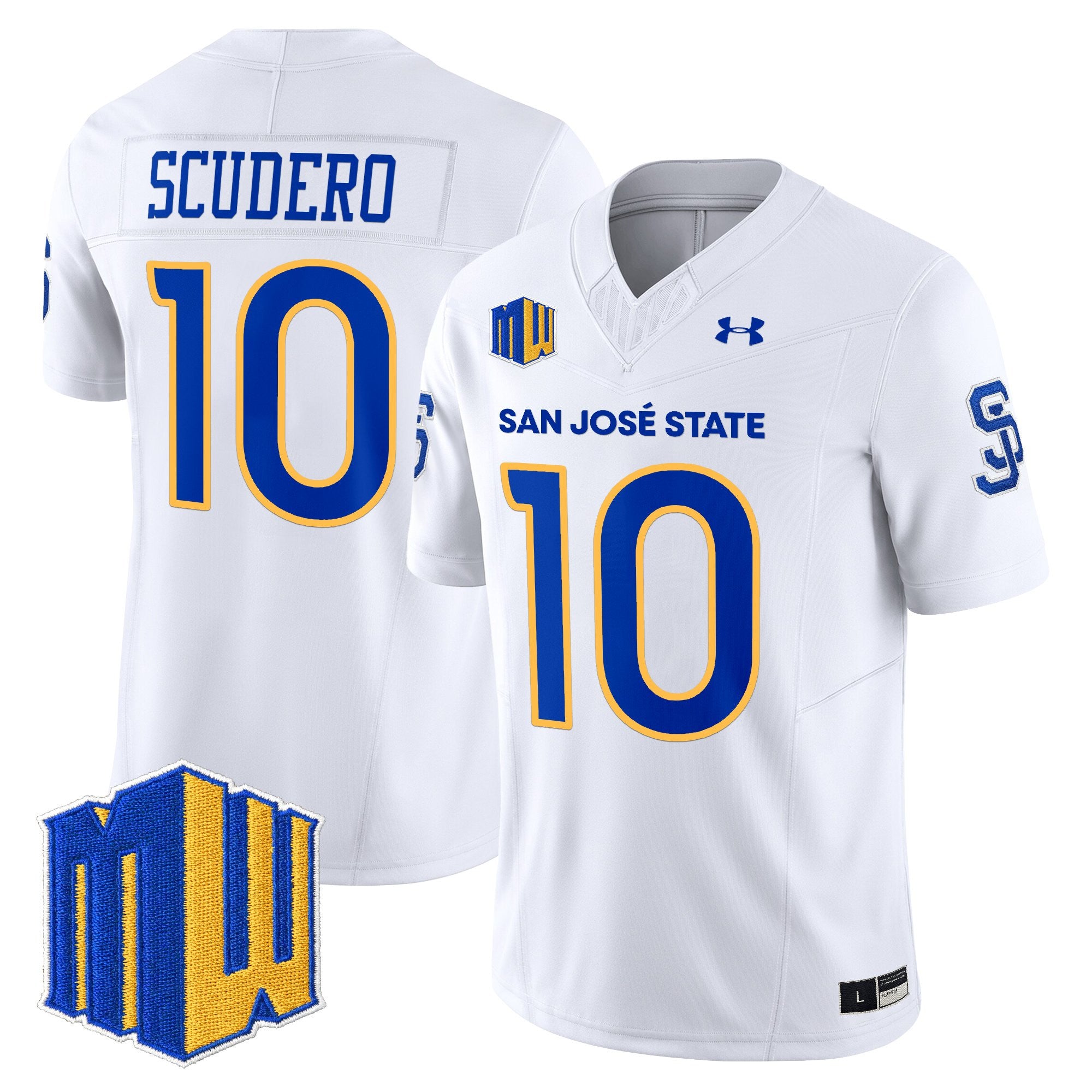 Men's San José State Spartans 2025 Vapor Limited Jersey - All Stitched