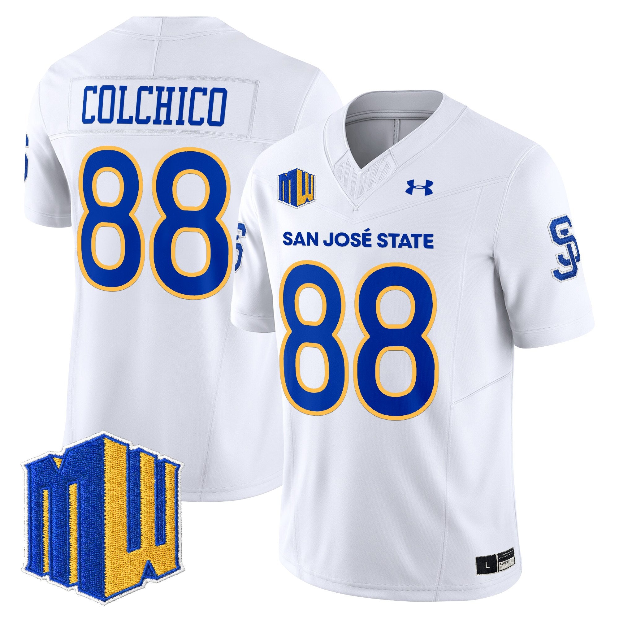 Men's San José State Spartans 2025 Vapor Limited Jersey - All Stitched