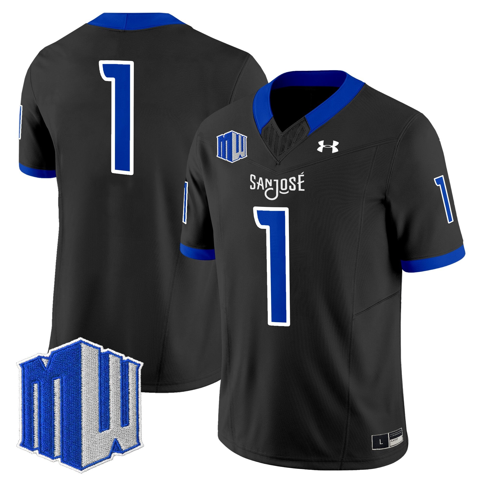 Men's San José State Spartans 2025 Vapor Limited Jersey - All Stitched