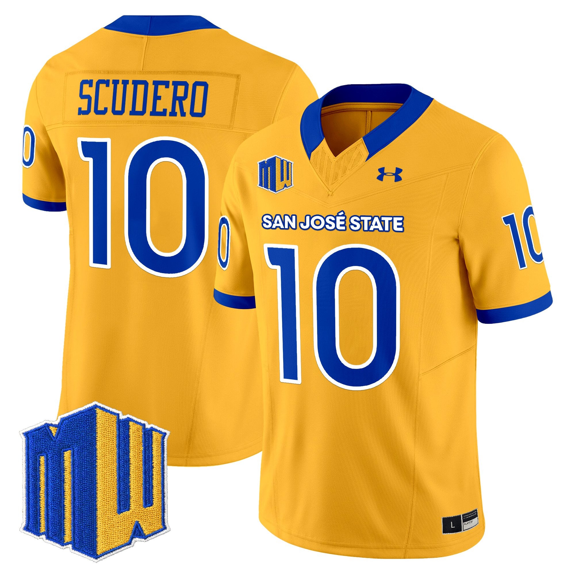 Men's San José State Spartans 2025 Vapor Limited Jersey - All Stitched
