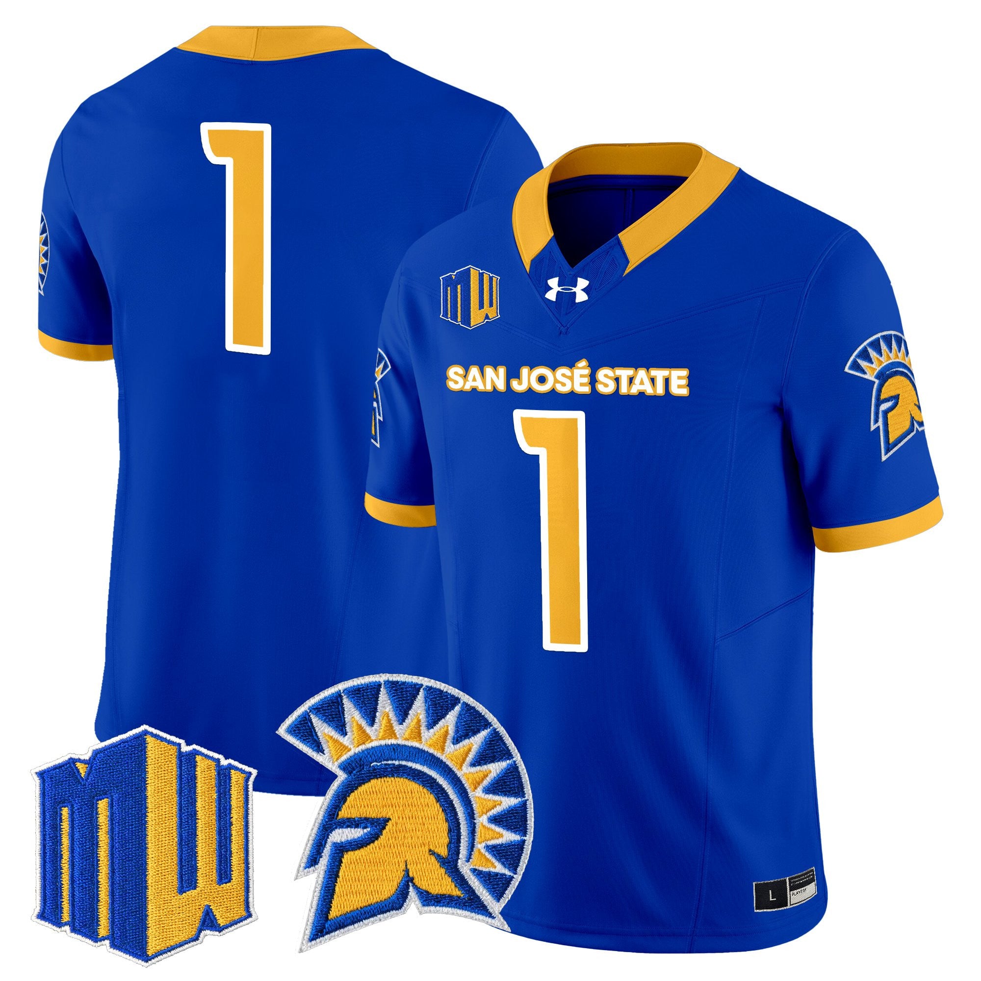 Men's San José State Spartans 2025 Vapor Limited Jersey - All Stitched