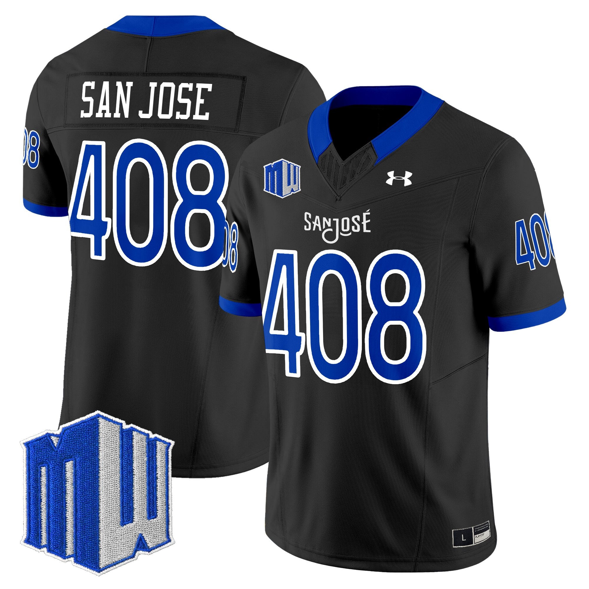 Men's San José State Spartans 2025 Vapor Limited Jersey - All Stitched