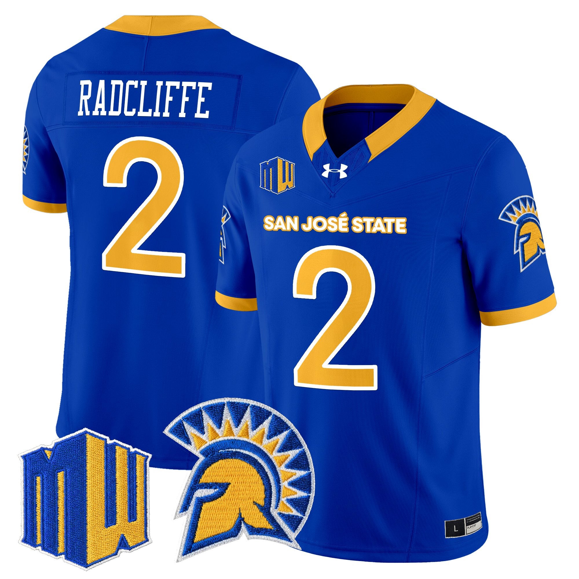 Men's San José State Spartans 2025 Vapor Limited Jersey - All Stitched