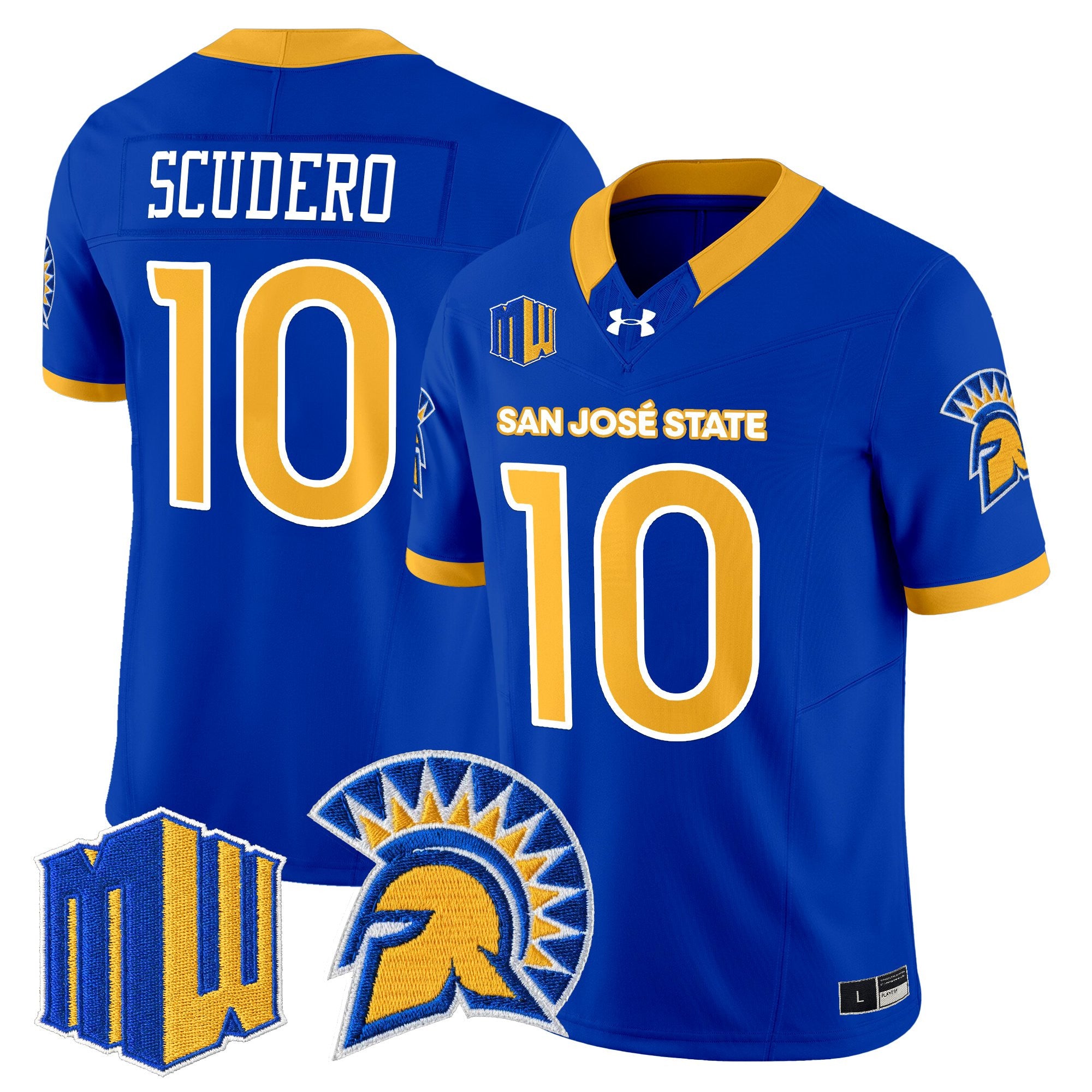 Men's San José State Spartans 2025 Vapor Limited Jersey - All Stitched
